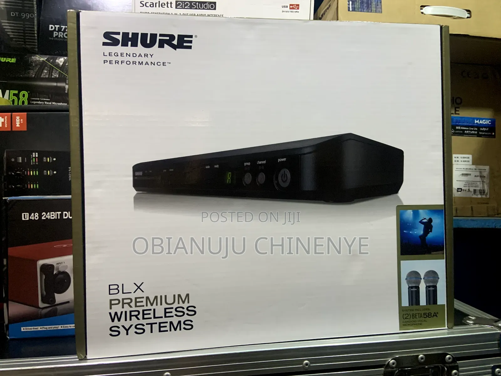 Shure BLX 2 Handled Beta58a