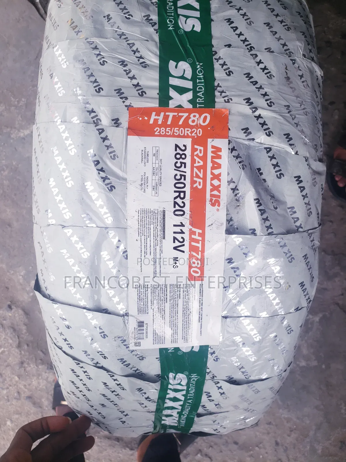 285/50r20 Maxxis Tyre