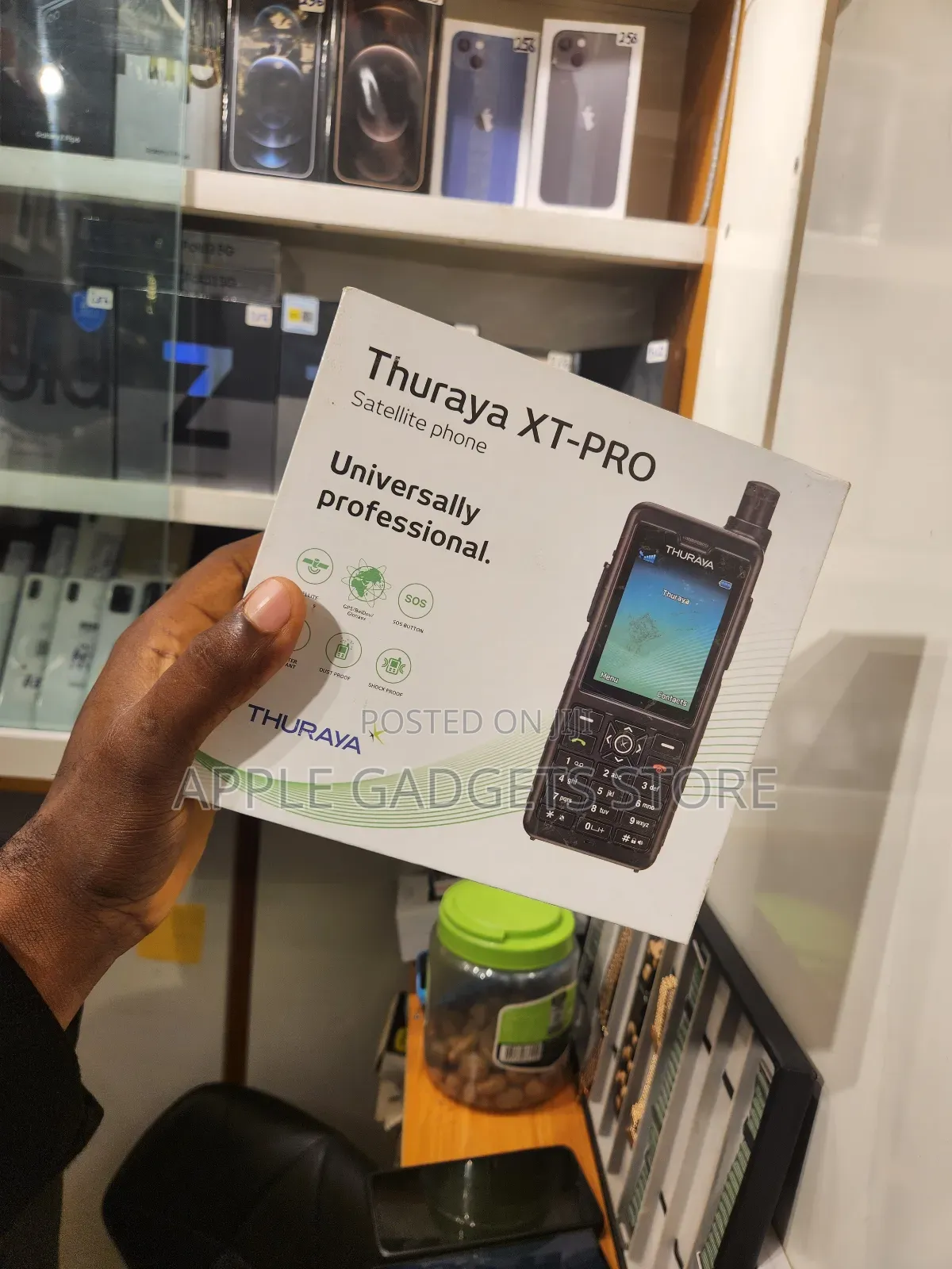 New Thuraya XT Pro 8 GB Black