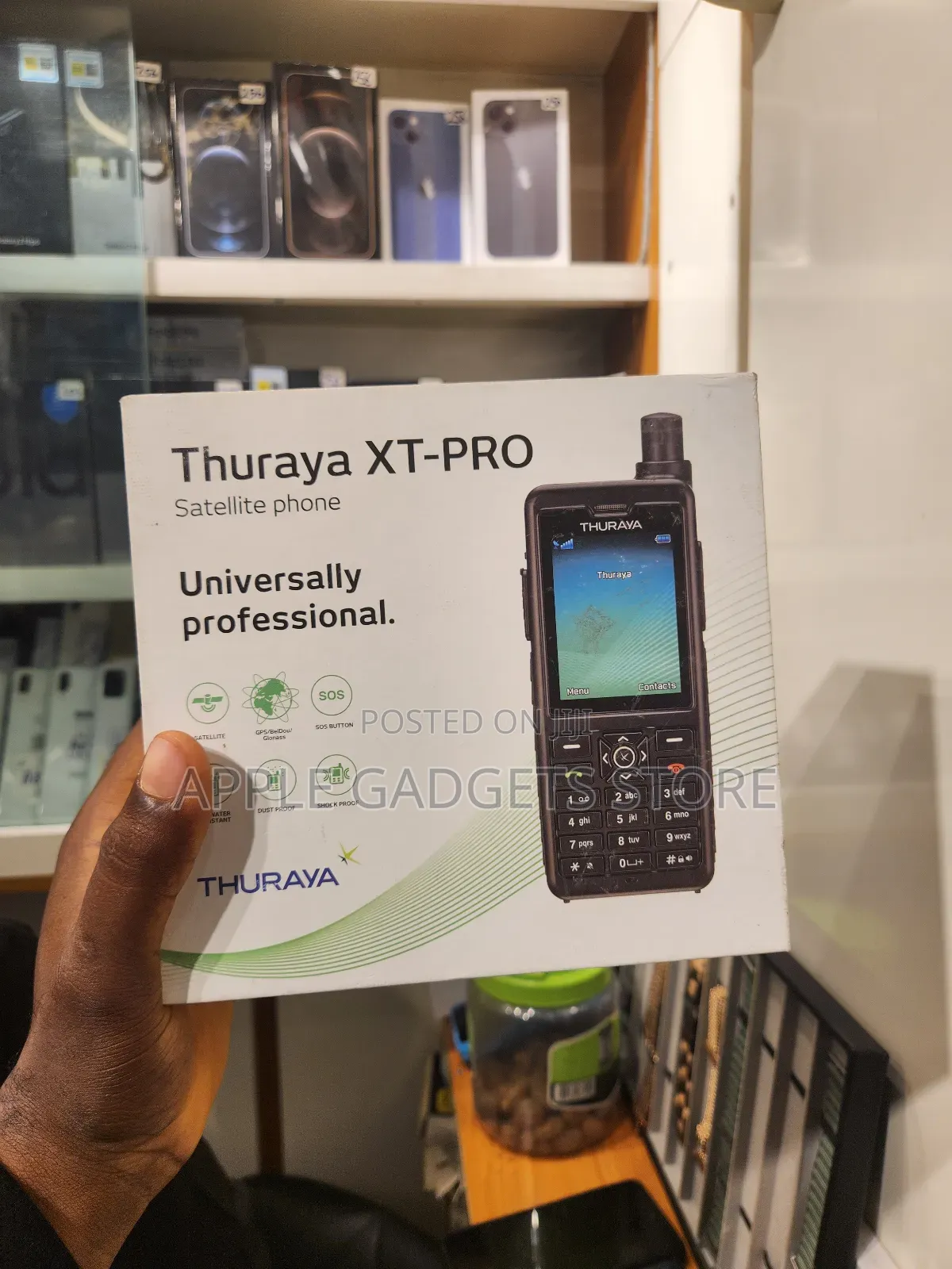 New Thuraya XT Pro 8 GB Black
