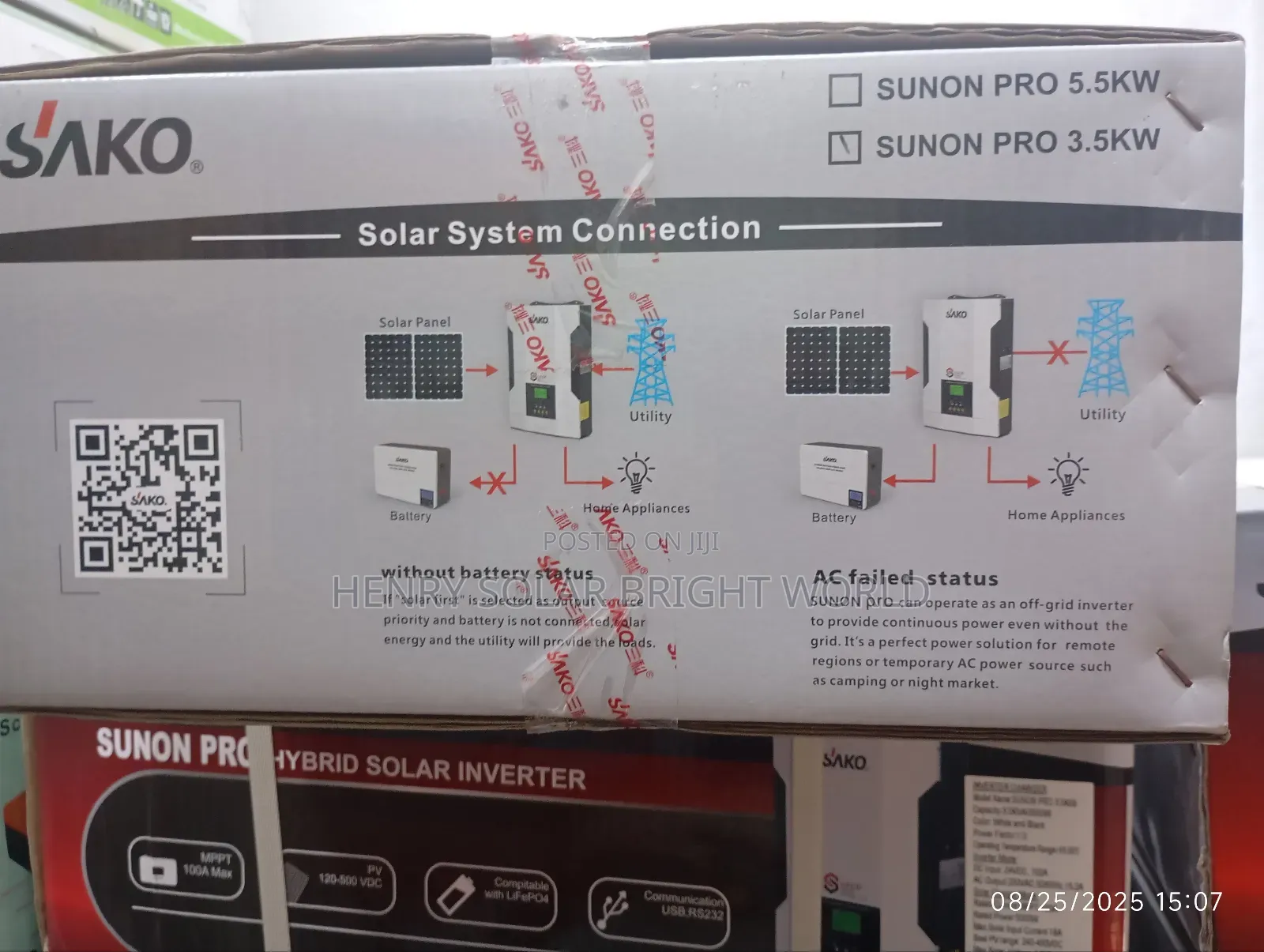 Sako 3.5kva 24v Hibrid Inverter