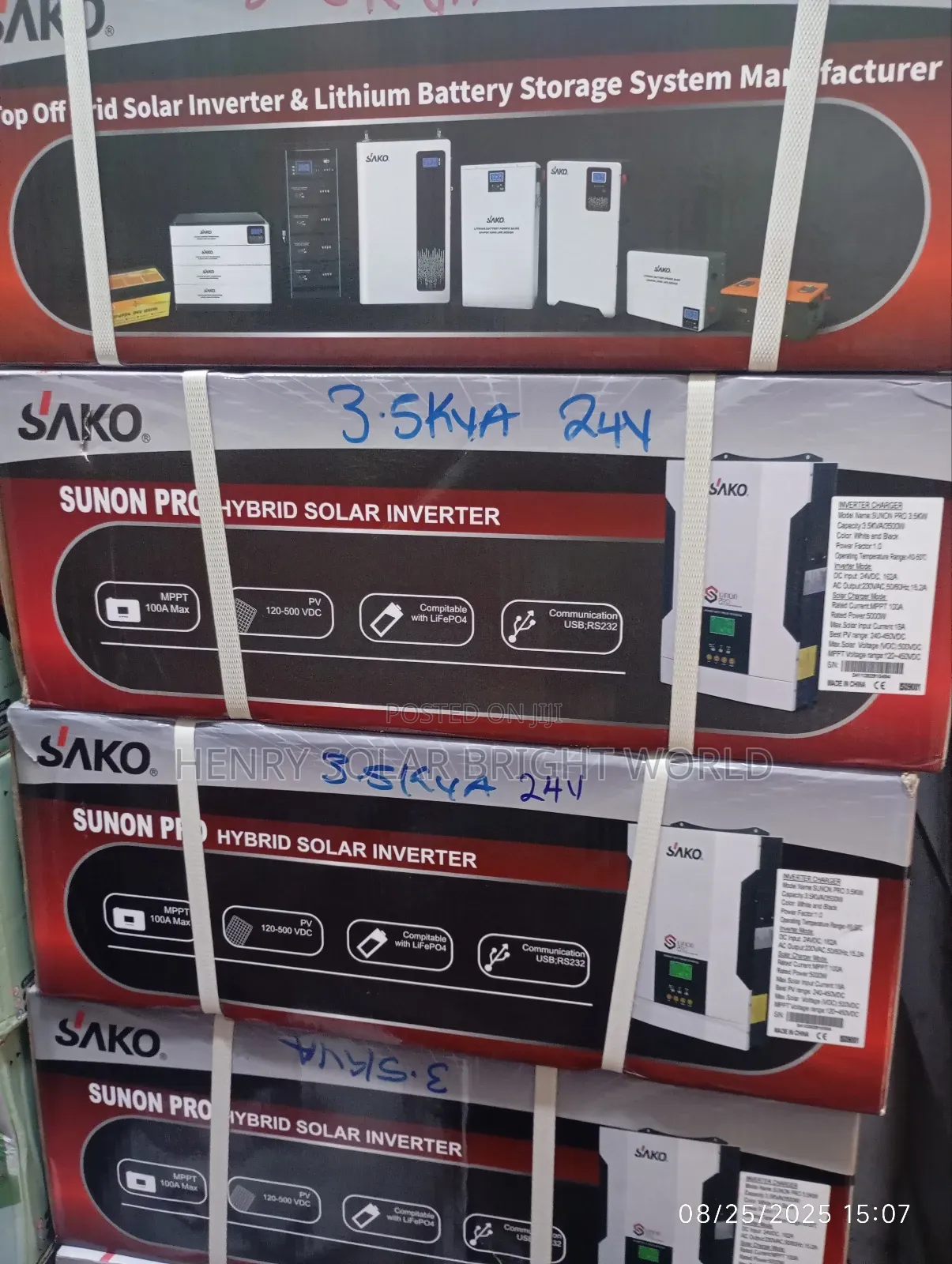 Sako 3.5kva 24v Hibrid Inverter