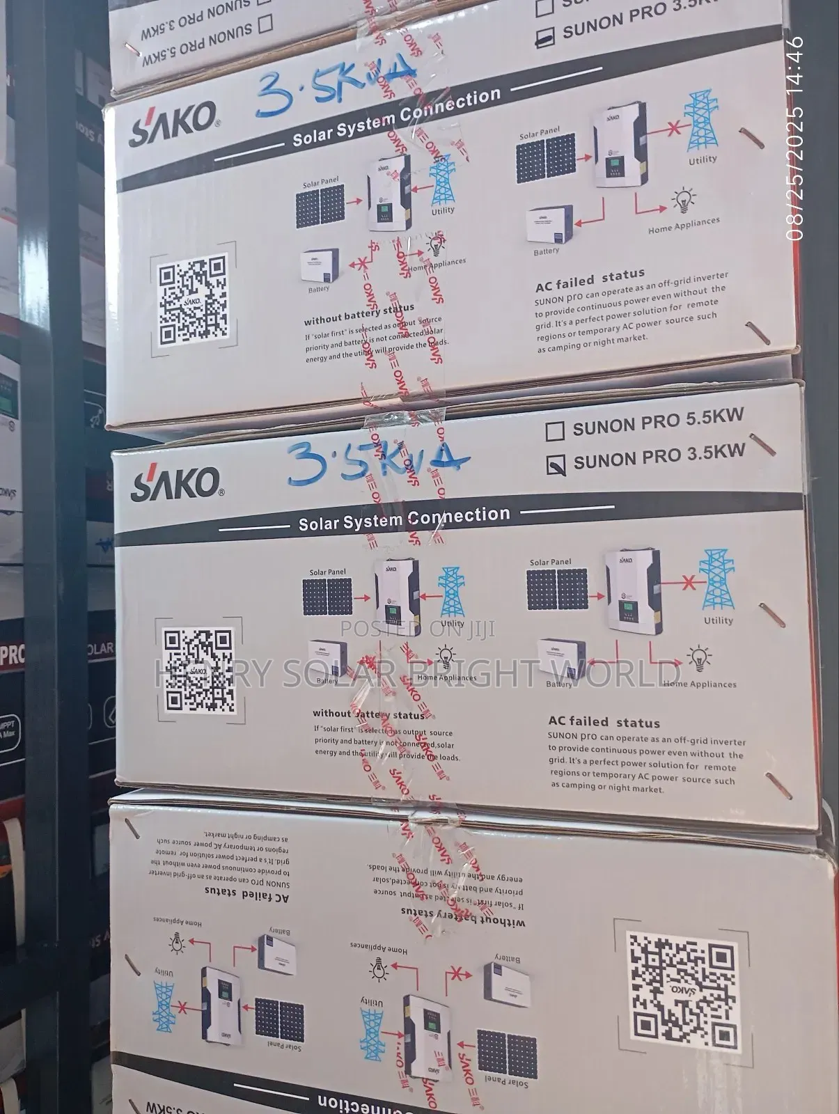 Sako 3.5kva 24v Hibrid Inverter