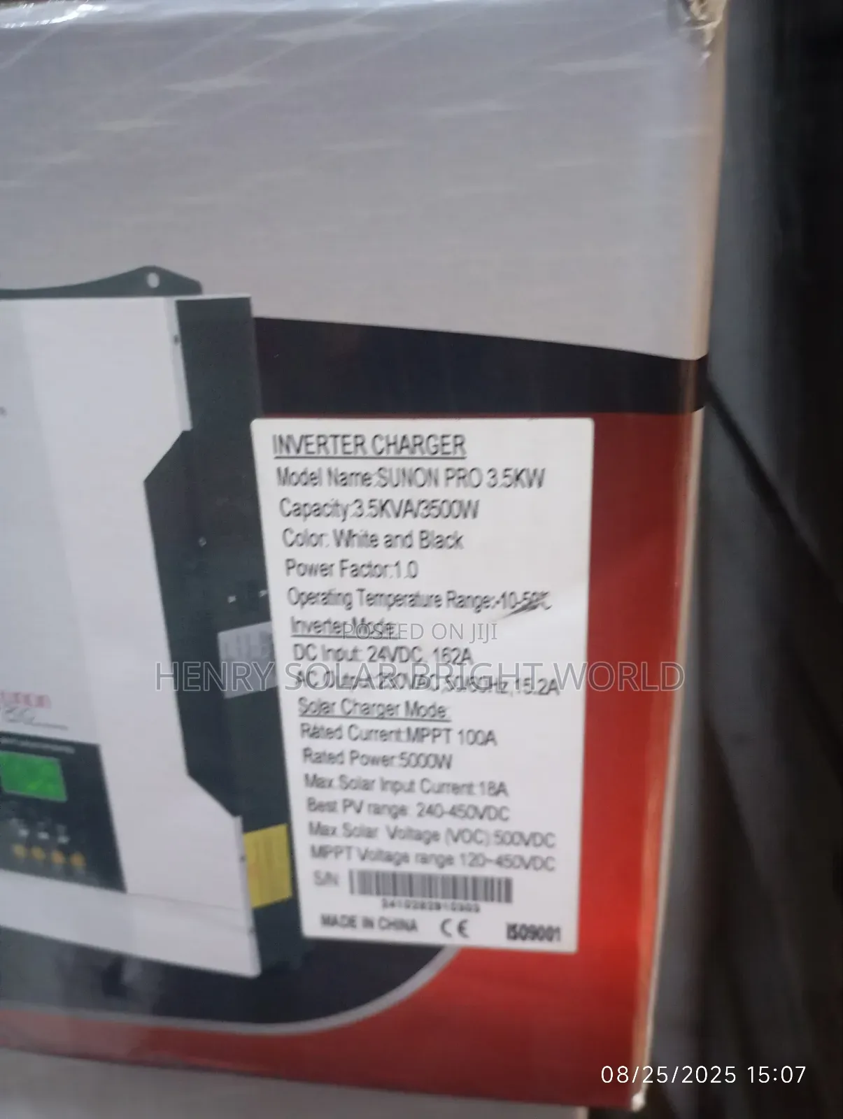 Sako 5.5kva 48v Hibrid Inverter