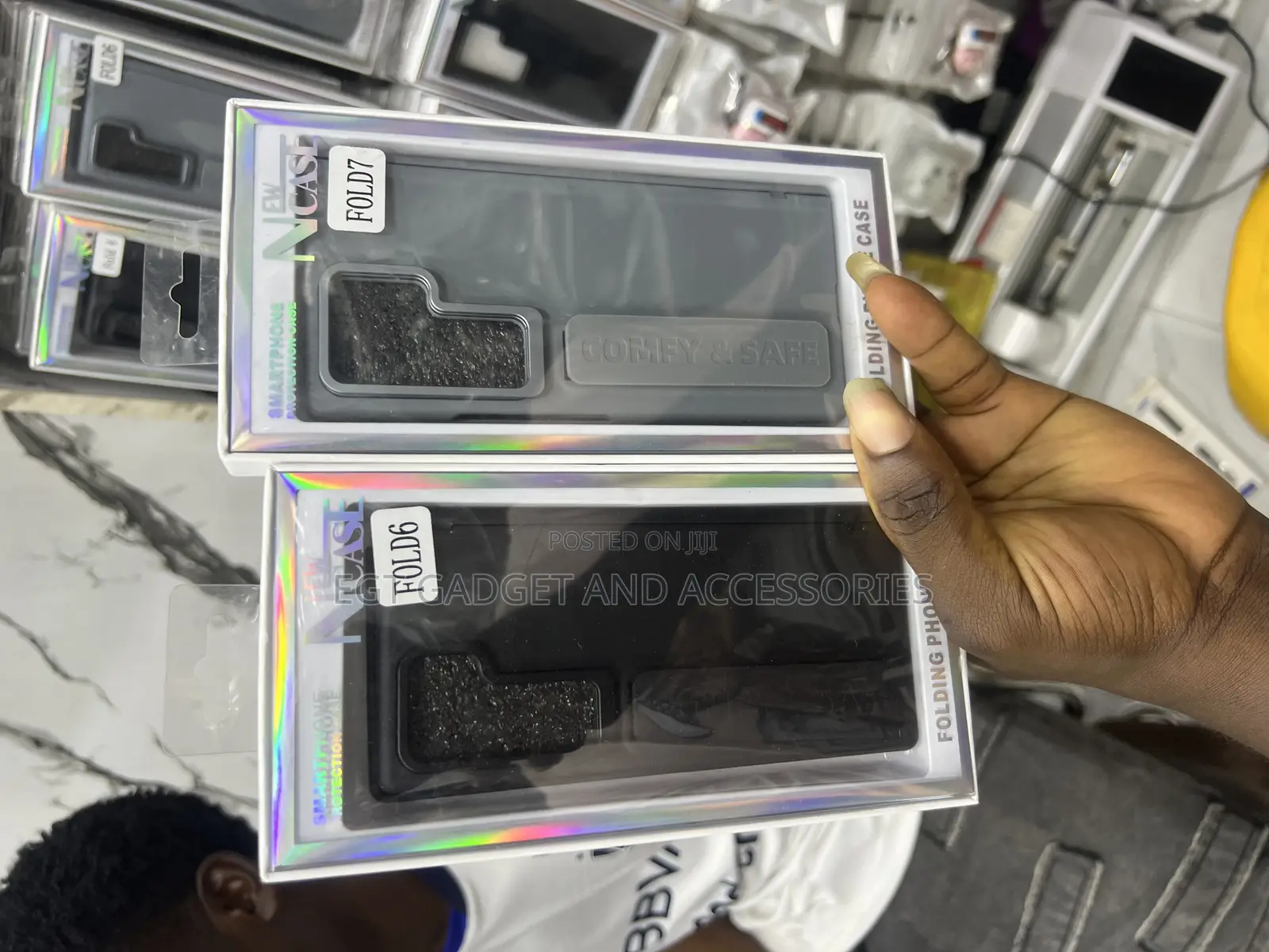 Samsung Galaxy Z Fold 6 and Samsung Galaxy Z Fold 7, Respectively.