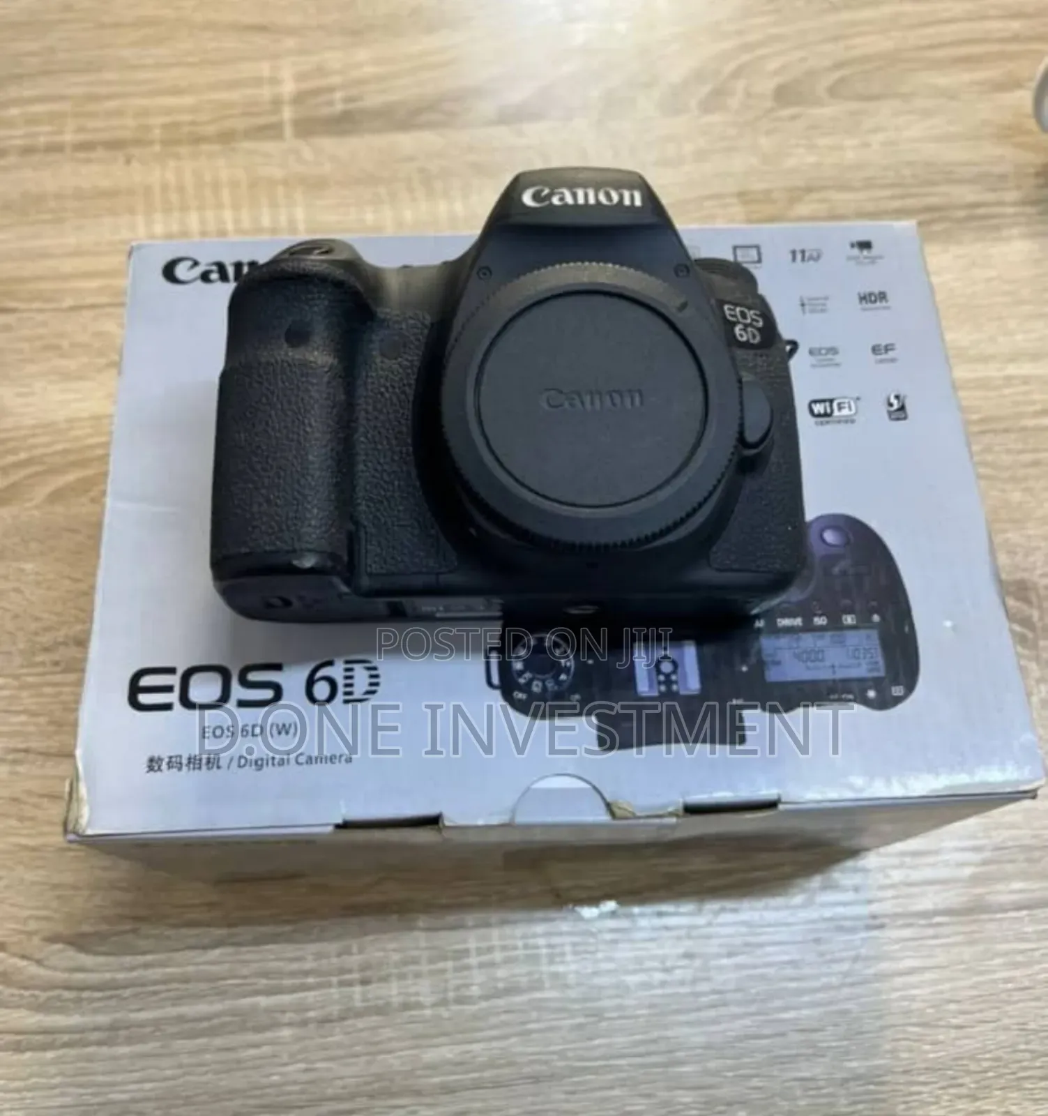 Canon Eos 6d DSLR Camera Only Body