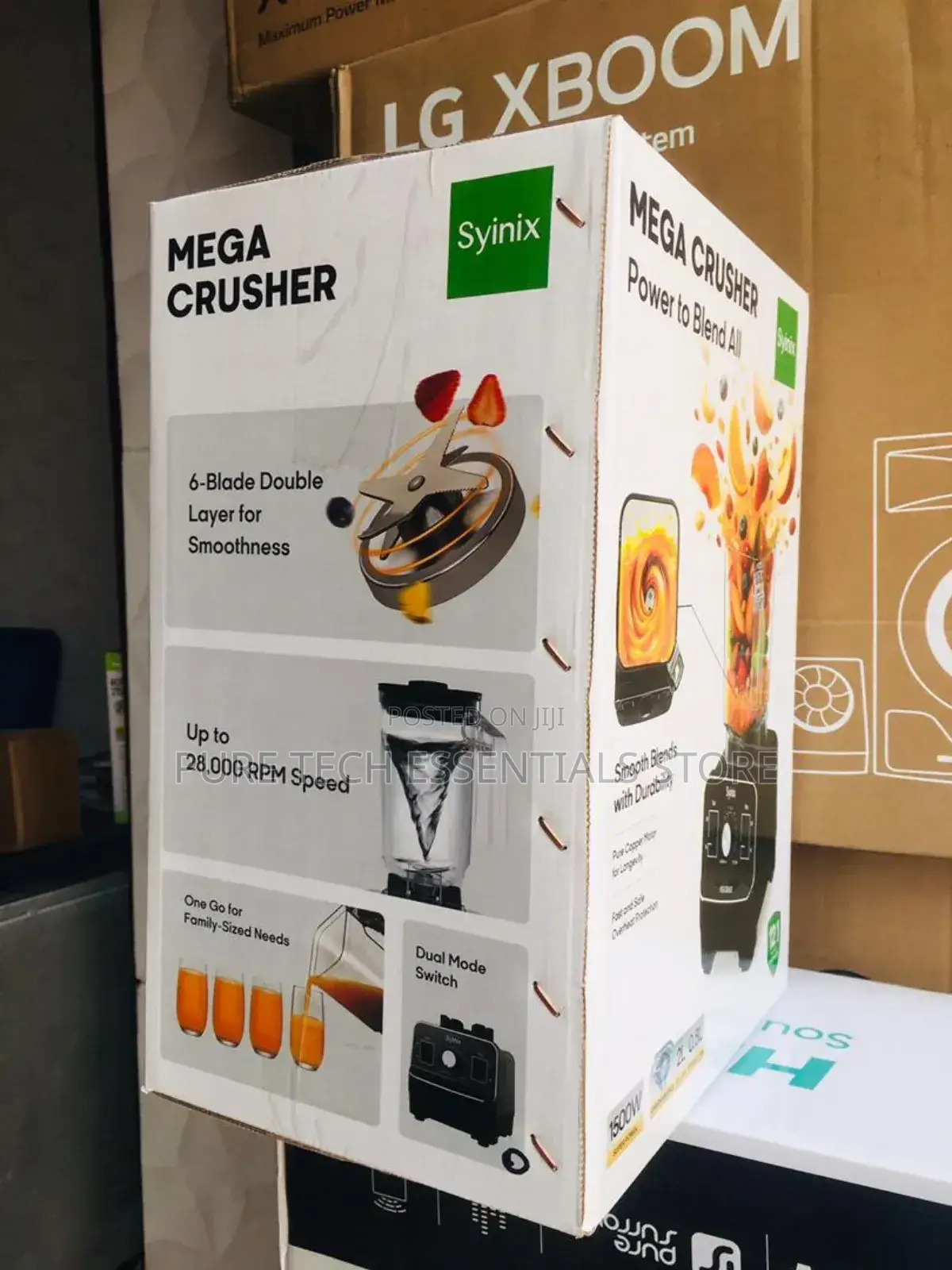 New Syinix Mega Crusher Blender and Grinder