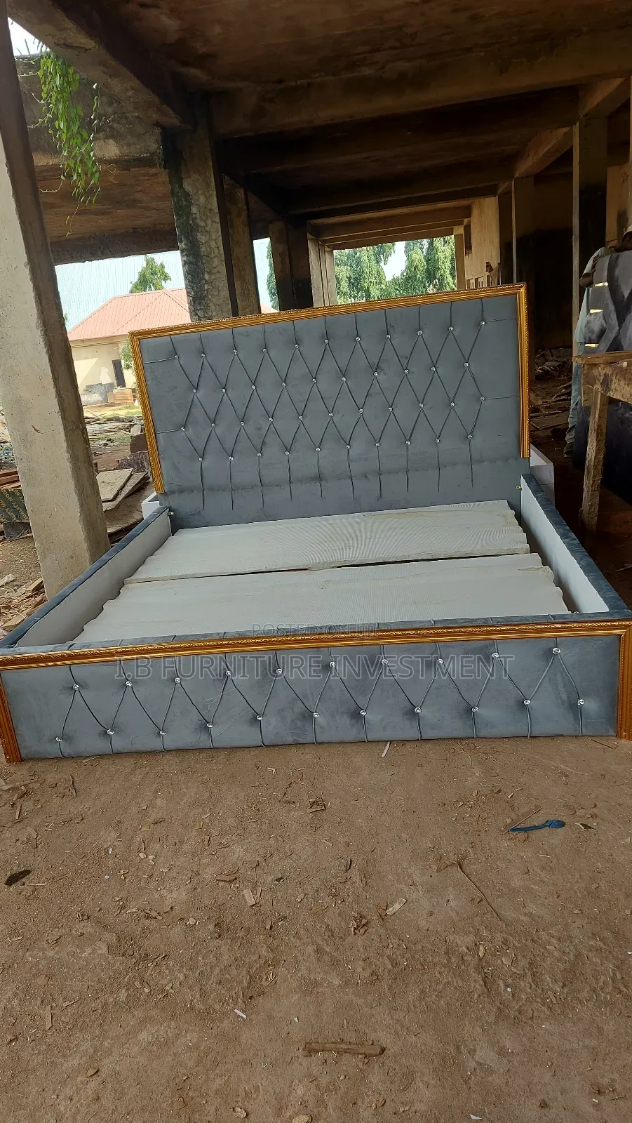 6 by 6 Padded Bedframes