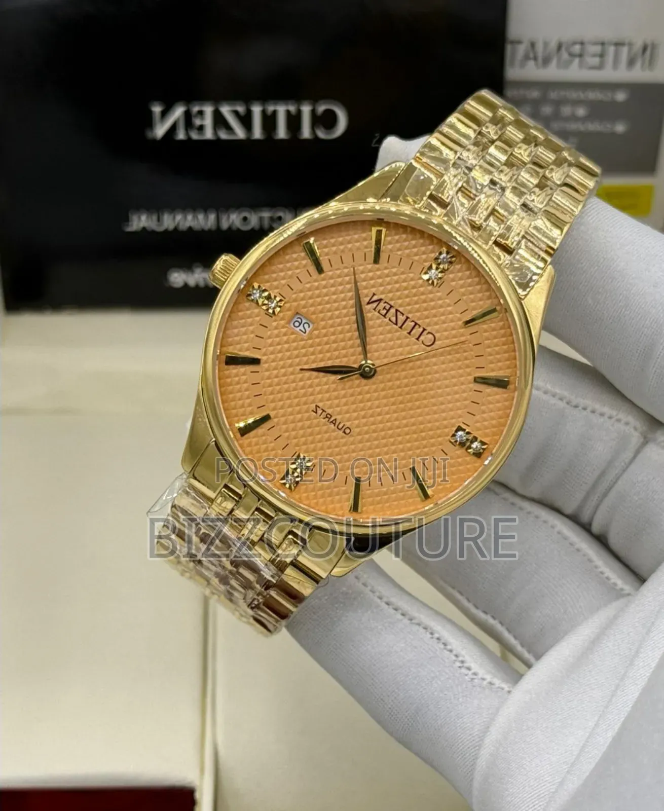 Original Citizen Gold Stainless Steel, Calendar Watch in Store