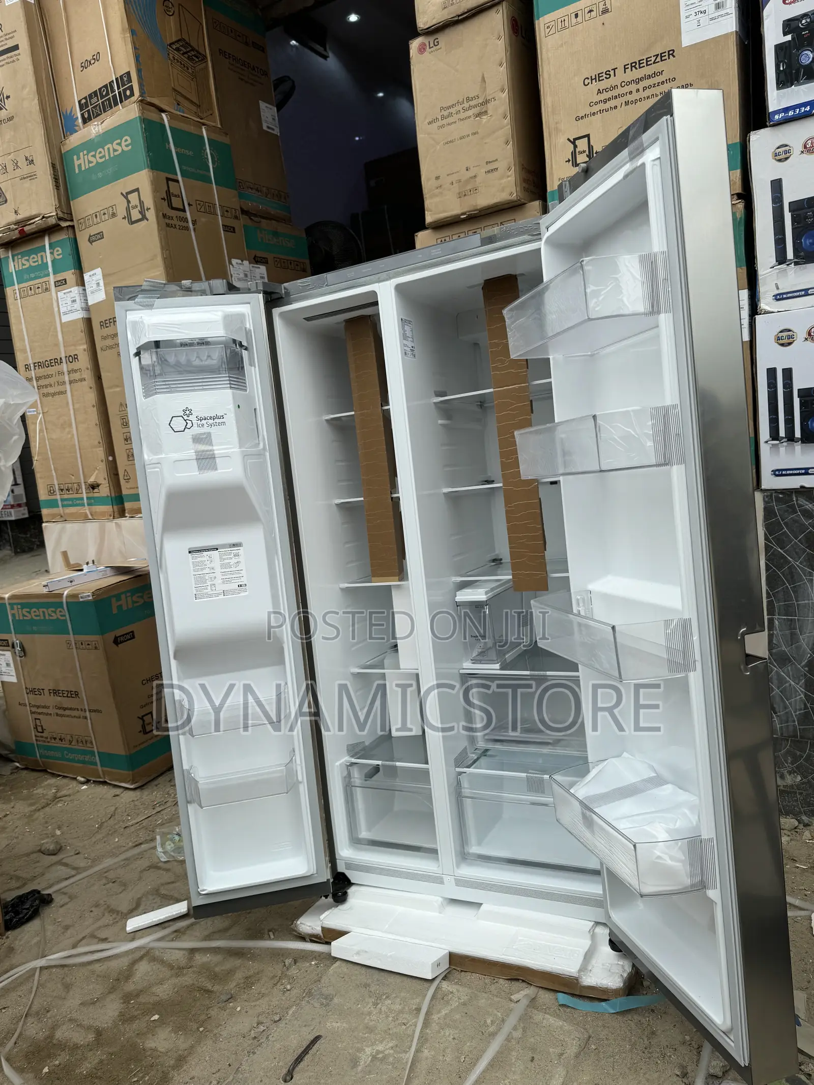 Lg Side by Side Refrigerators Ref 257 KLKW-L 647l