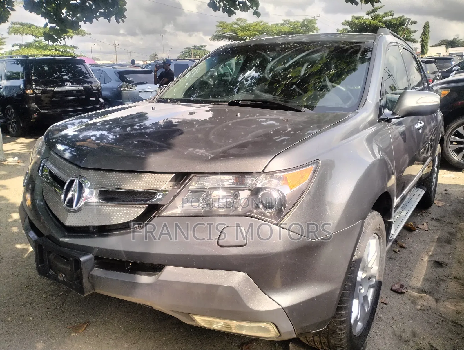 Acura MDX SUV 4dr AWD (3.7 6cyl 5A) 2008 Gray