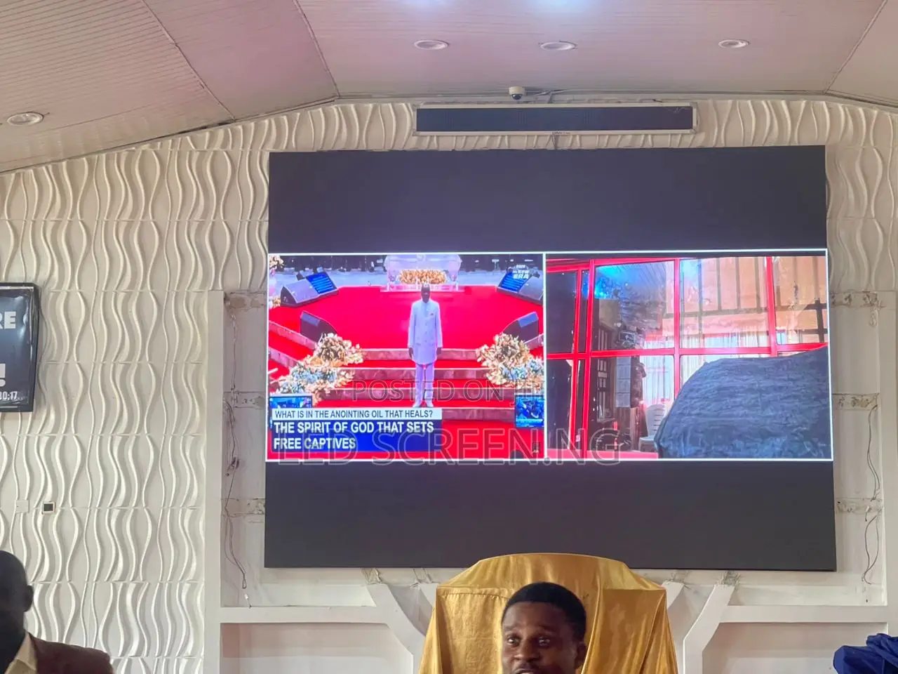 Ultra Slim Video Wall 4 Auditorium