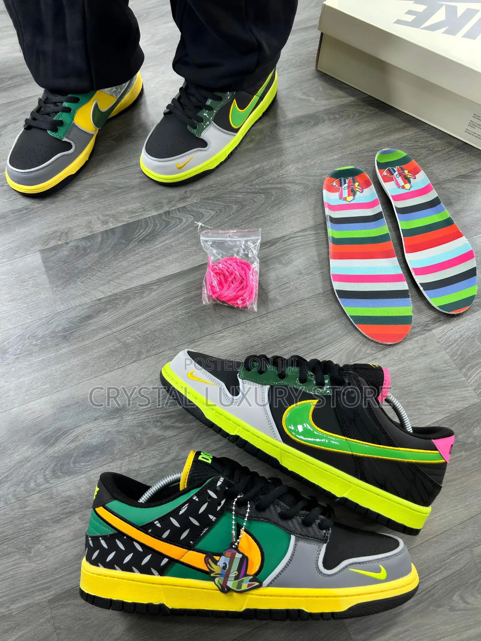 Nike Quality Luxury Men Coloured Sneakers