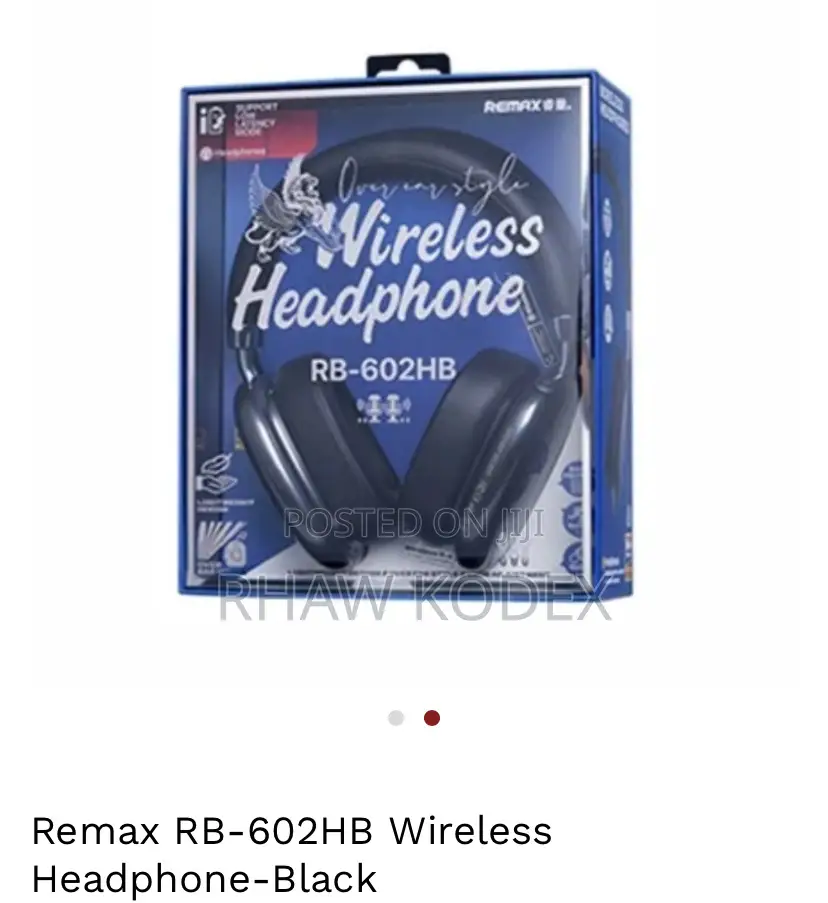 Remax Rb-602hb Bluetooth V5.2 Wireless Headphone Headset