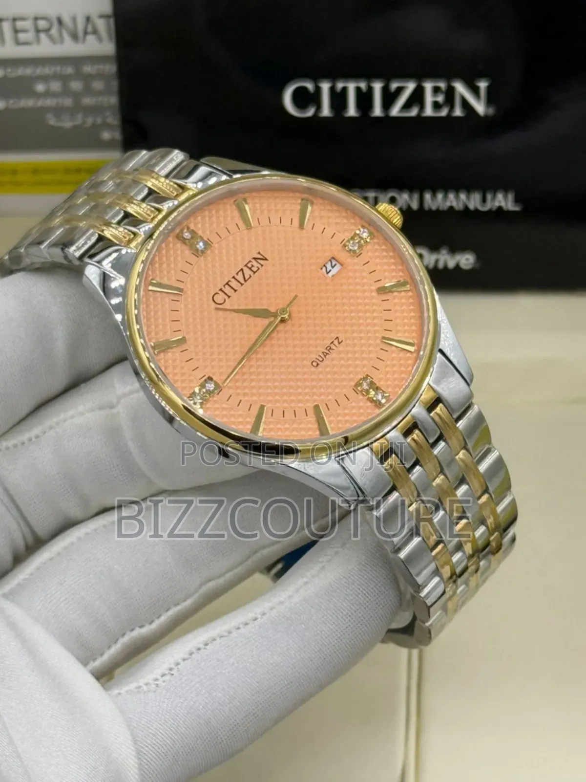 Original Citizen Two-Tone Stainless Steel, Calendar, Quartz Watch