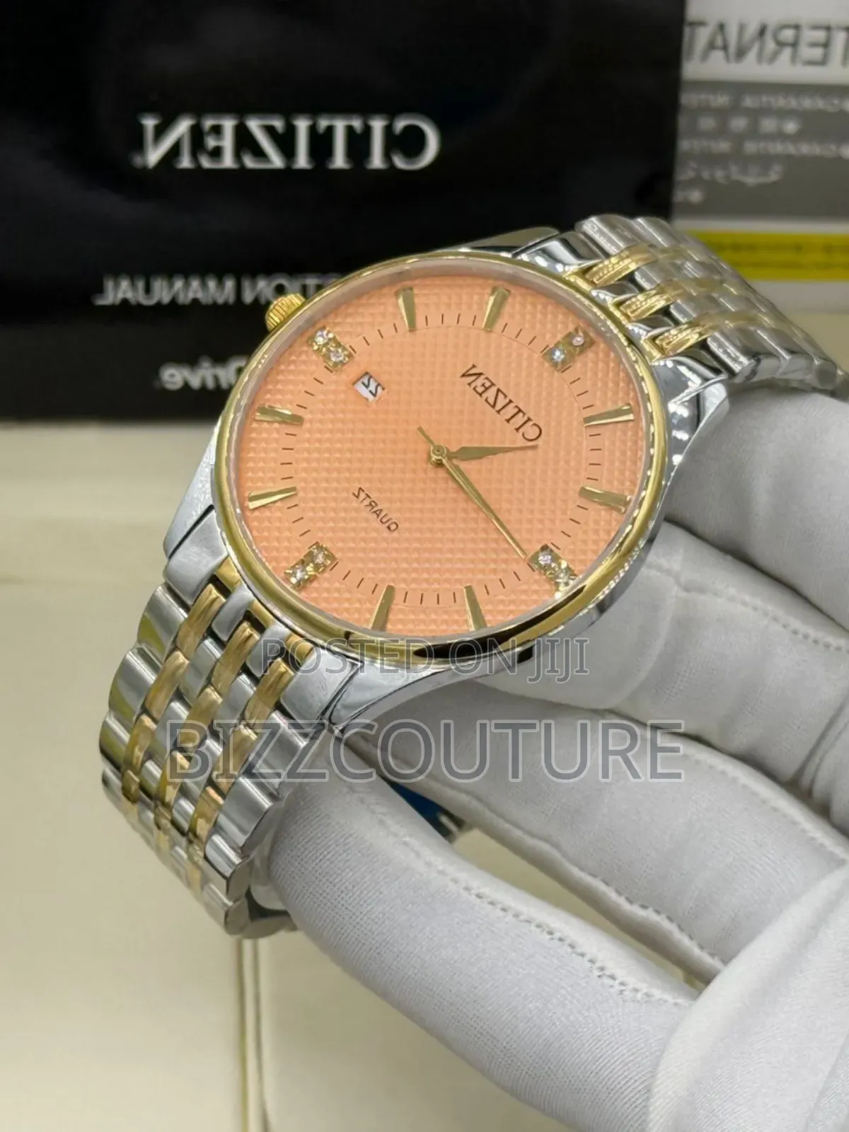 Original Citizen Two-Tone Stainless Steel, Calendar, Quartz Watch