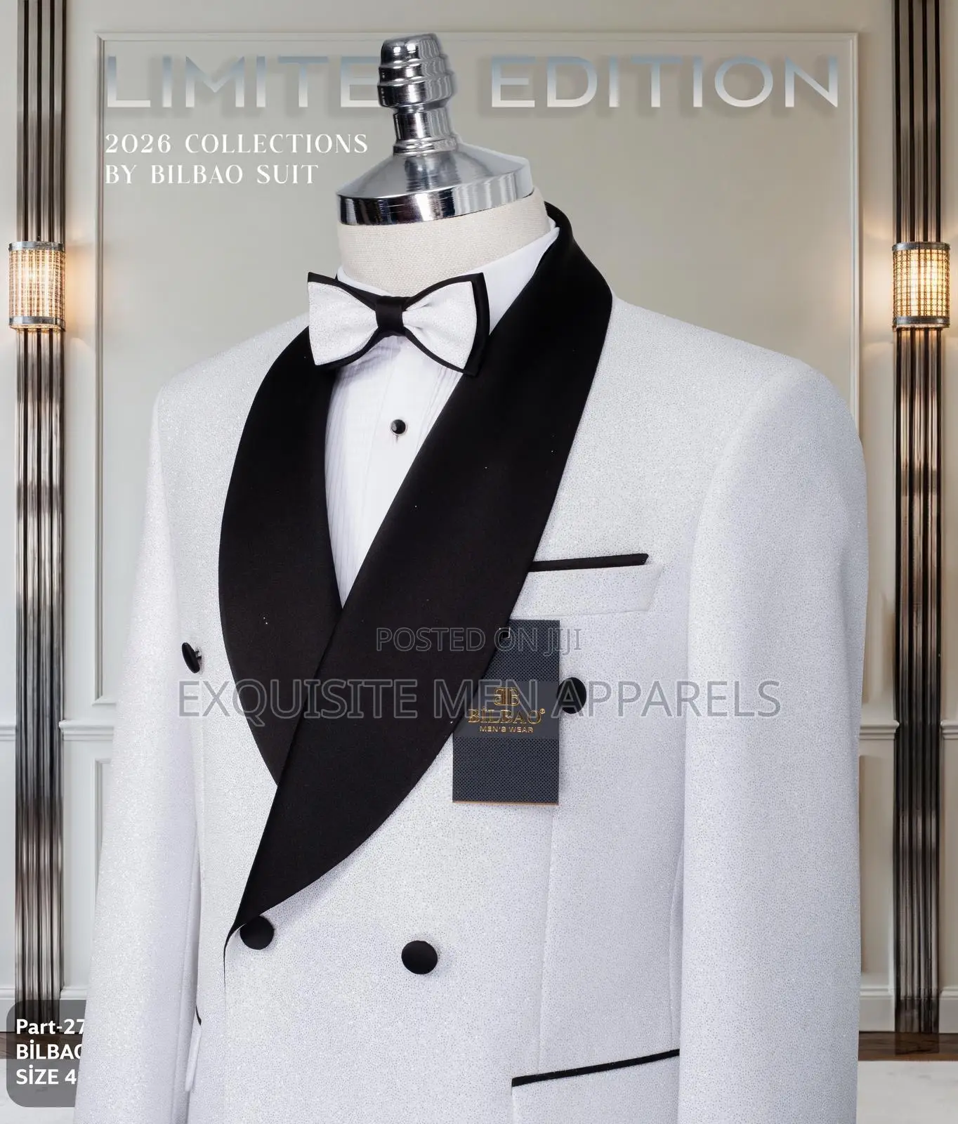 Tuxedo Shawl Lapel Double Breasted Turkish Designer Men’S Suit