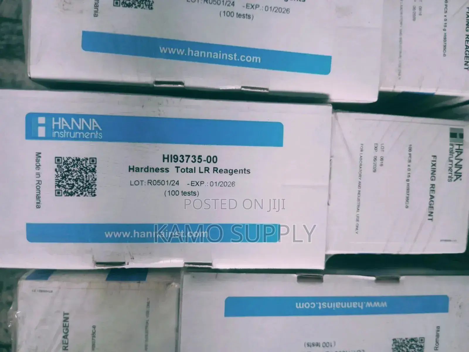 Total Hardness Low Range Reagents Hi93735-00 (100 Tests) Hanna