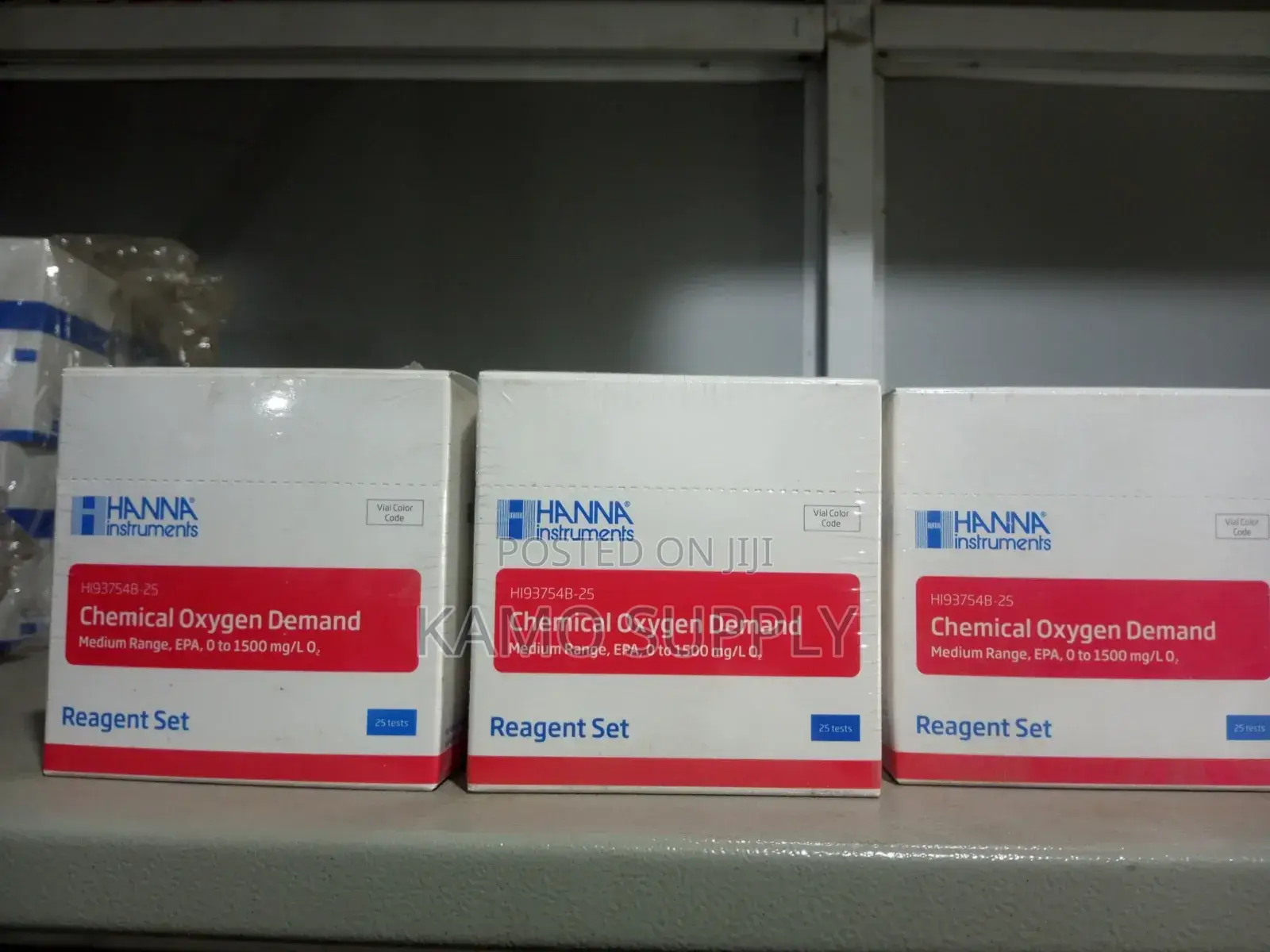 Cod Medium Range Reagent Vials,Epa Method (25 Tests)Hi93754b-25
Hanna