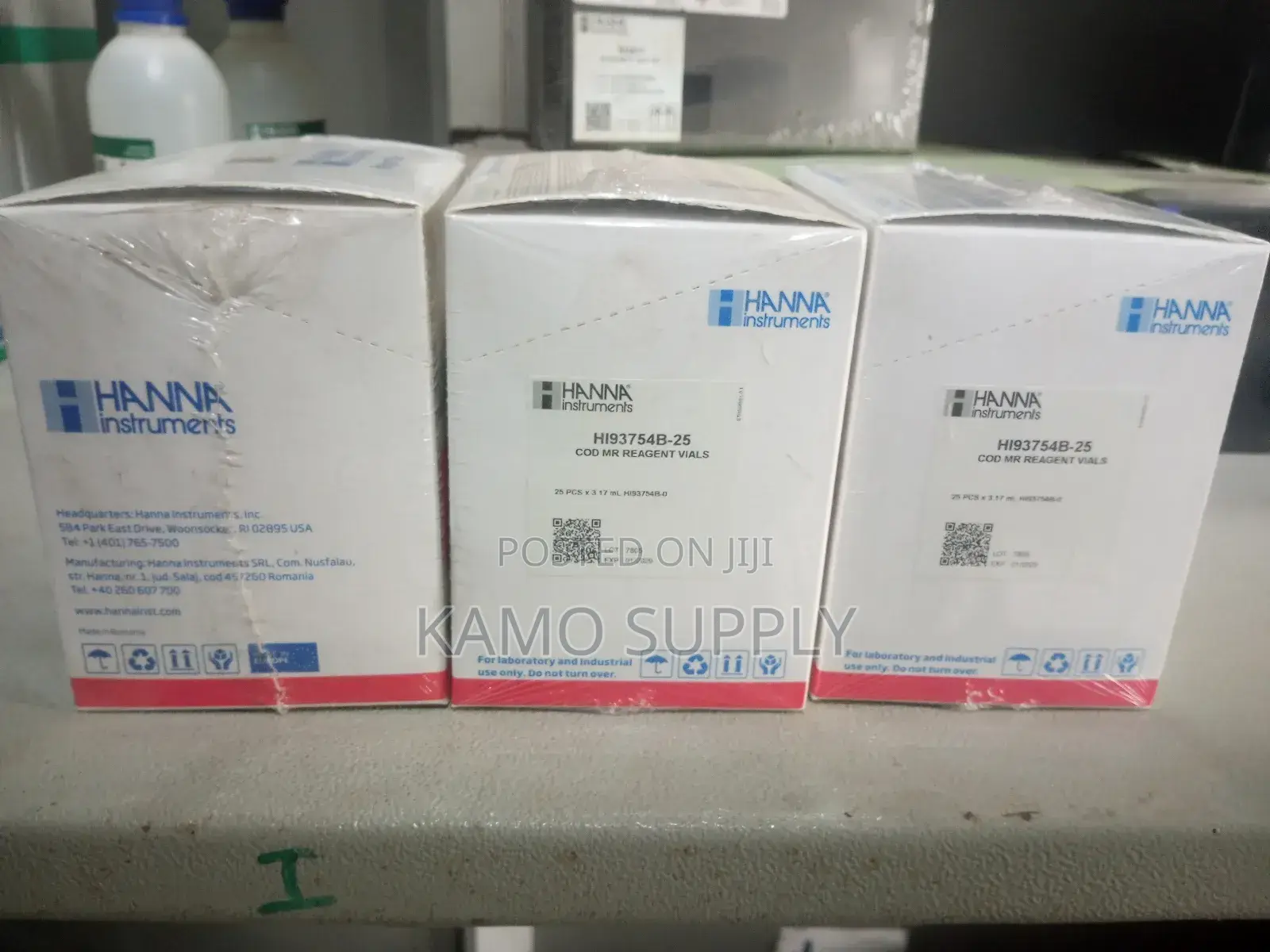 Cod Medium Range Reagent Vials,Epa Method (25 Tests)Hi93754b-25
Hanna
