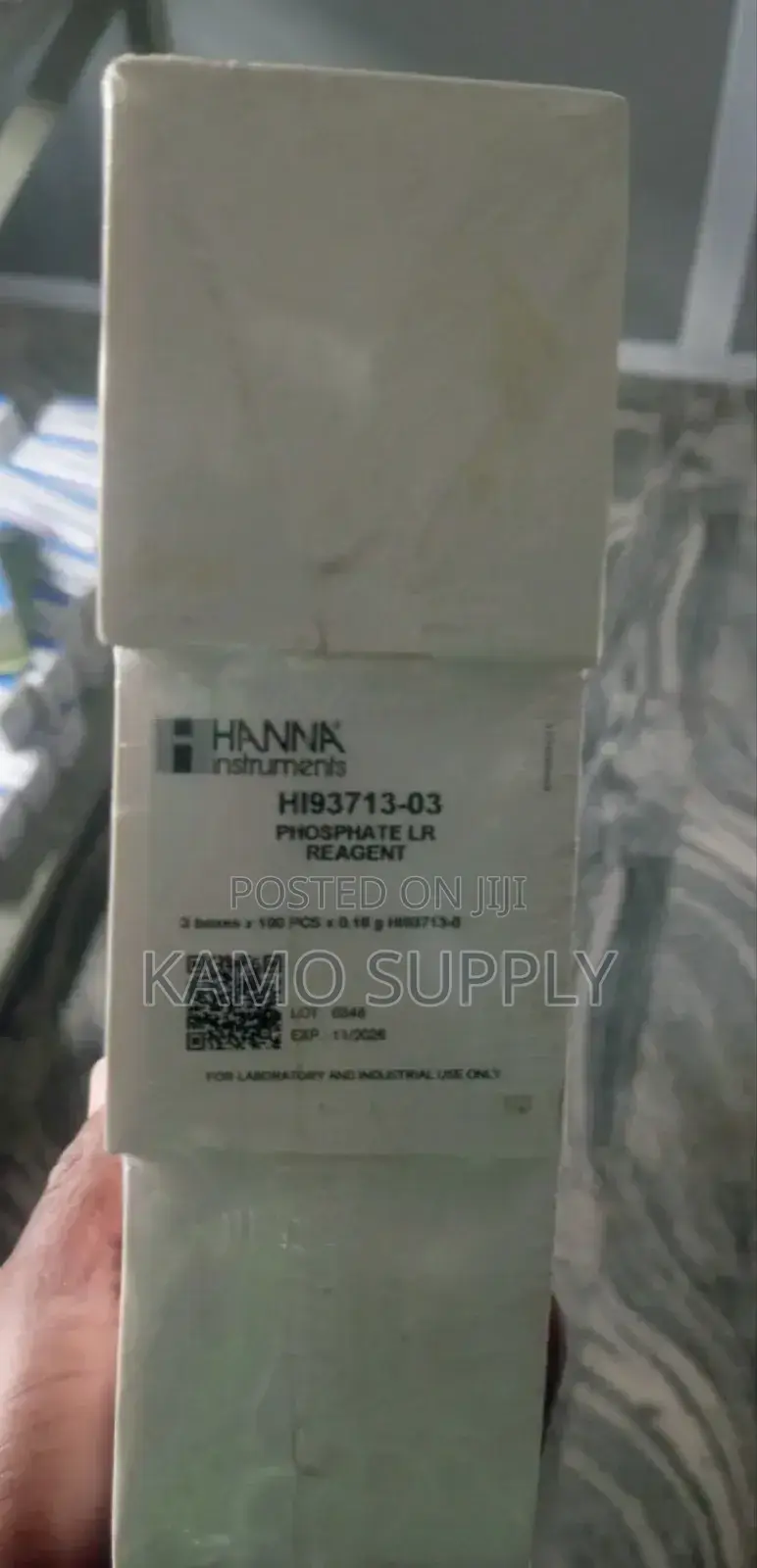 Hanna Phosphate Low Range Reagents (100 Tests) – Hi93713-01