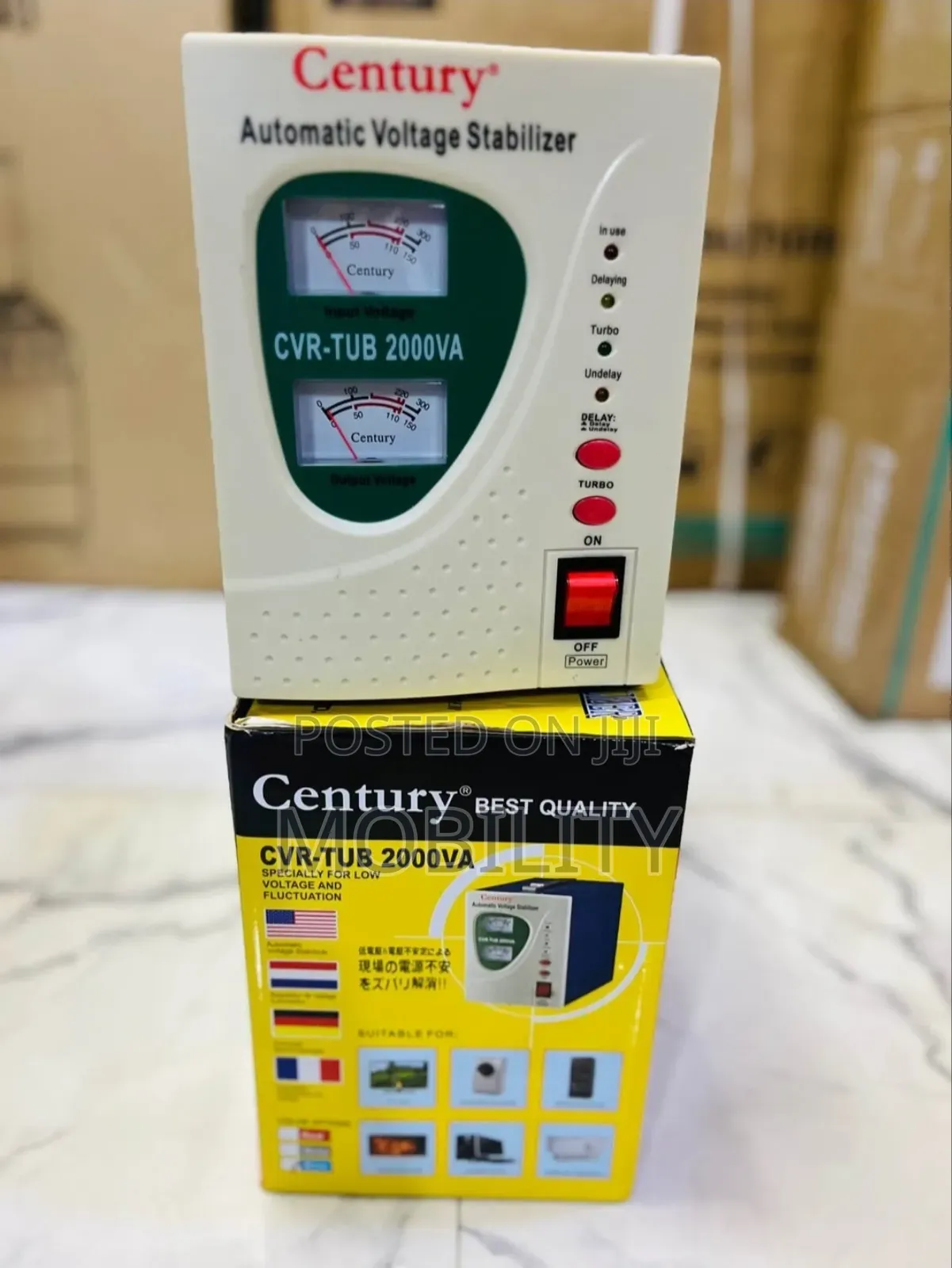 Best Quality Copper Coil Century Stabilizer 2000va