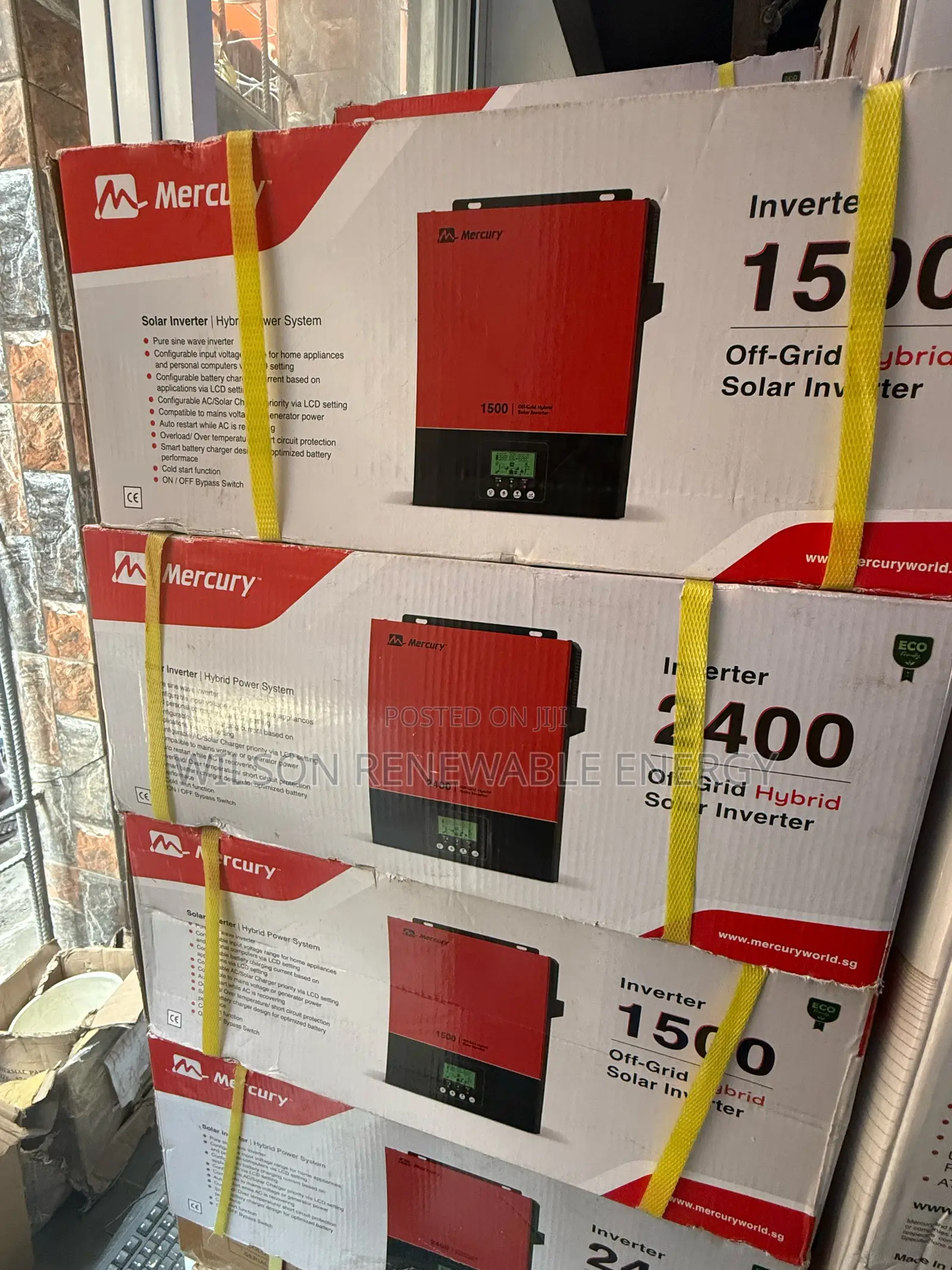 Mercury 2.4kva 24v Hybrid Inverter