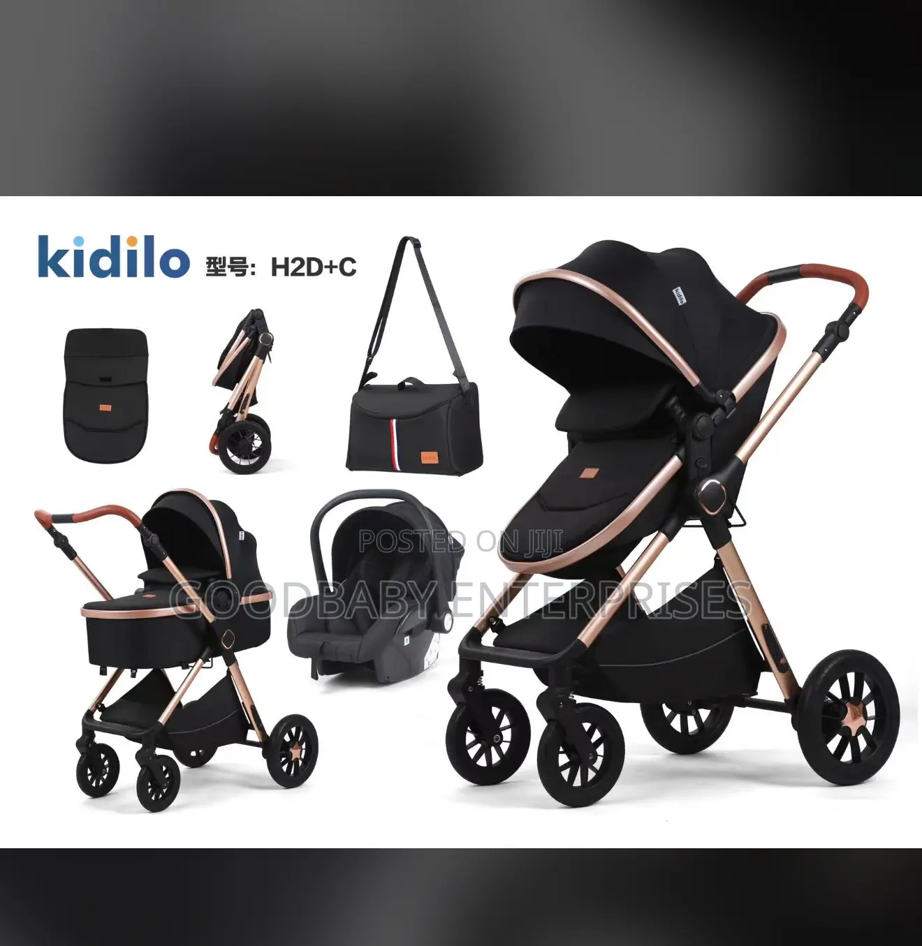 5 in 1 Kidilo Baby Stroller