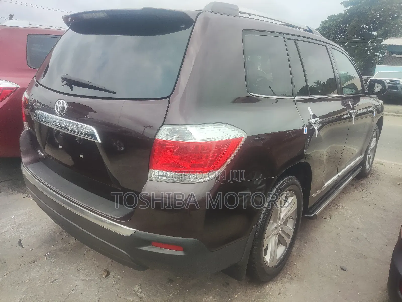 Toyota Highlander Limited 3.5l 4WD 2013 Maroon