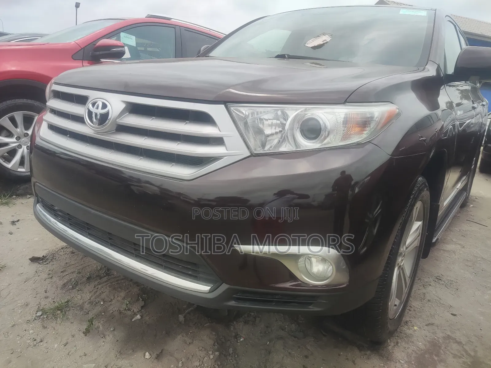 Toyota Highlander Limited 3.5l 4WD 2013 Maroon