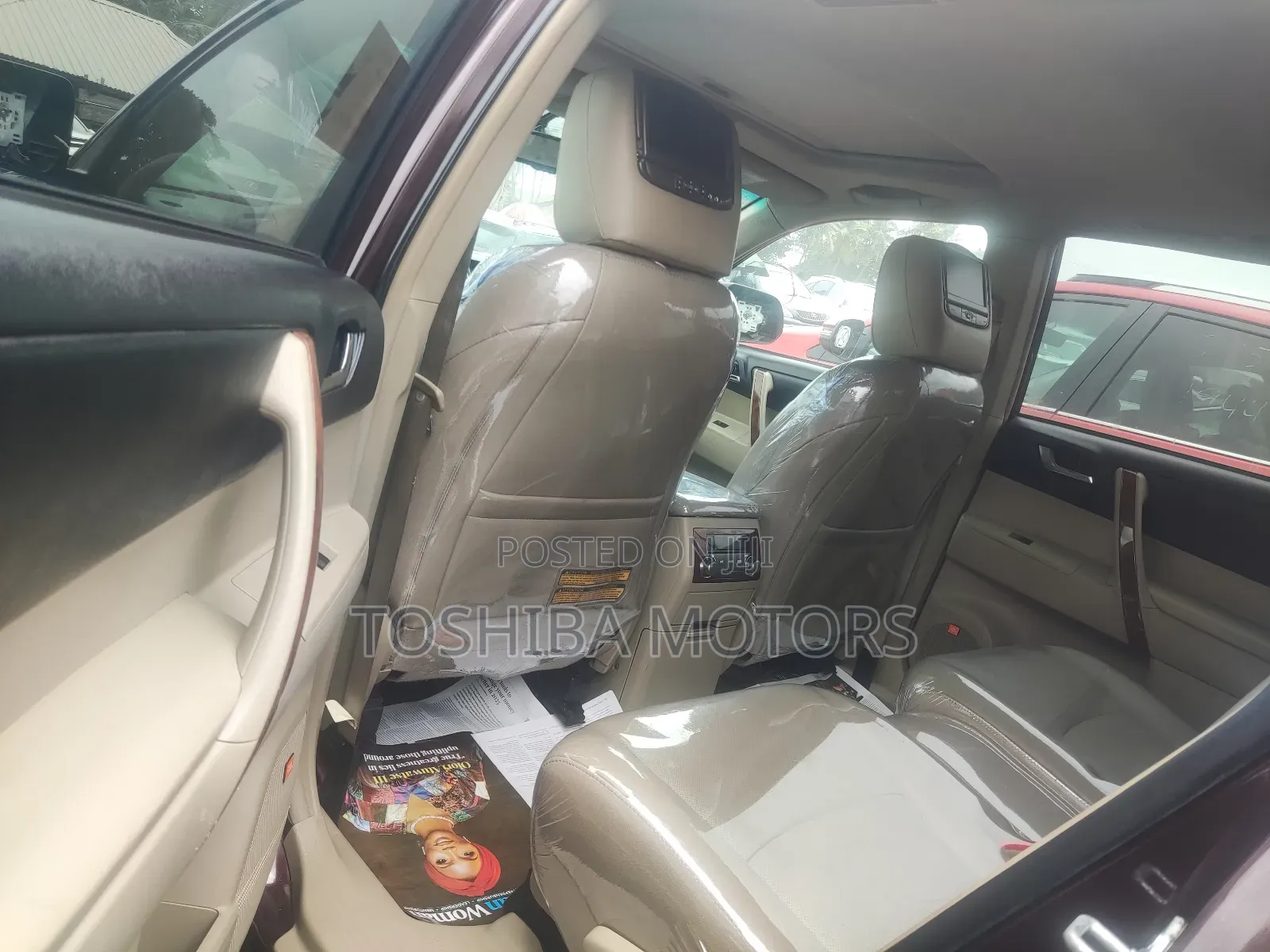 Toyota Highlander Limited 3.5l 4WD 2013 Maroon
