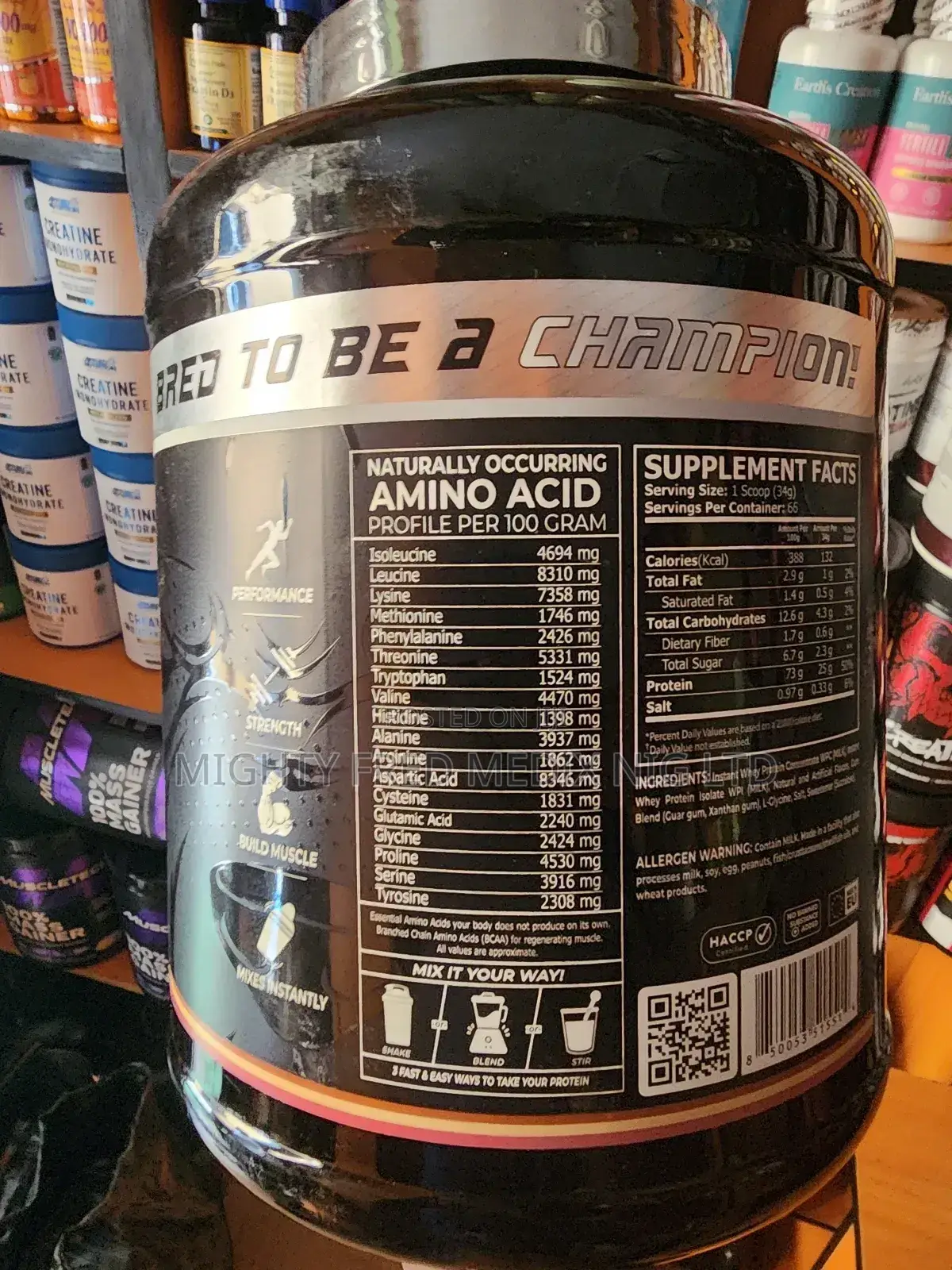 Core Champs 100% Whey Protein Powder 5lbs