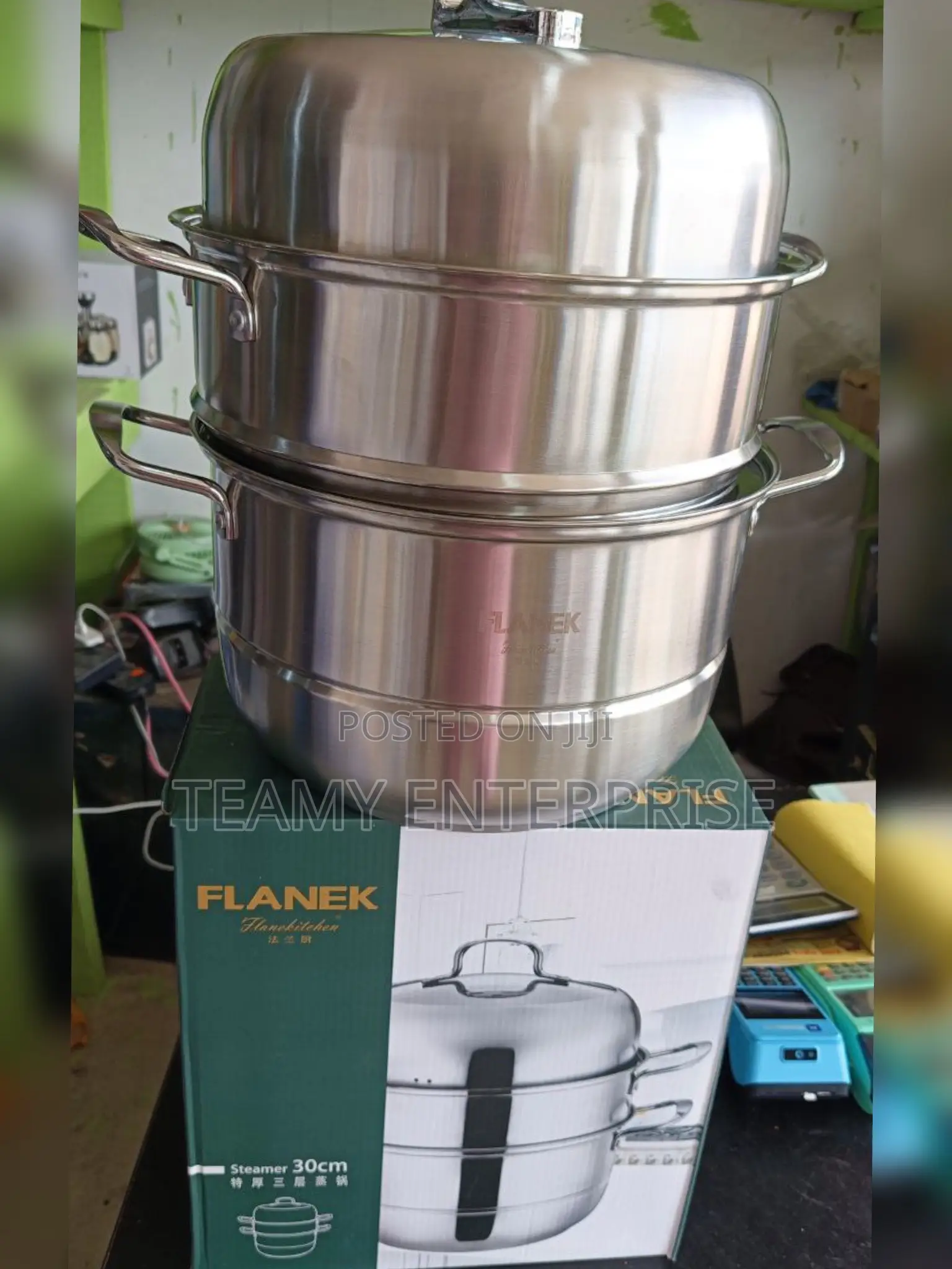Flanek 30cm 3-in-1 Original Steamer Pot - Stainless Steel
