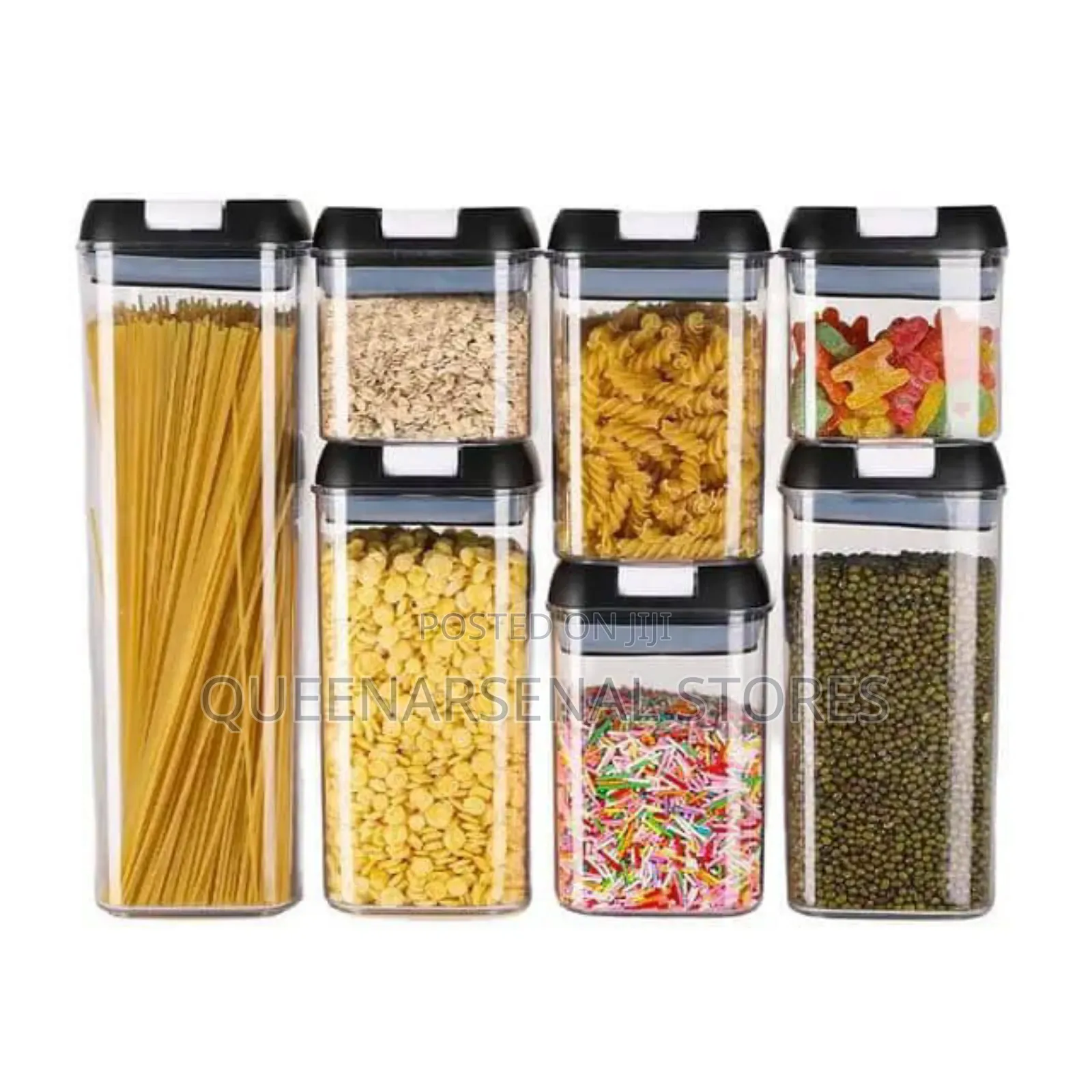 7pcs Airtight Food Storage Canisters Set