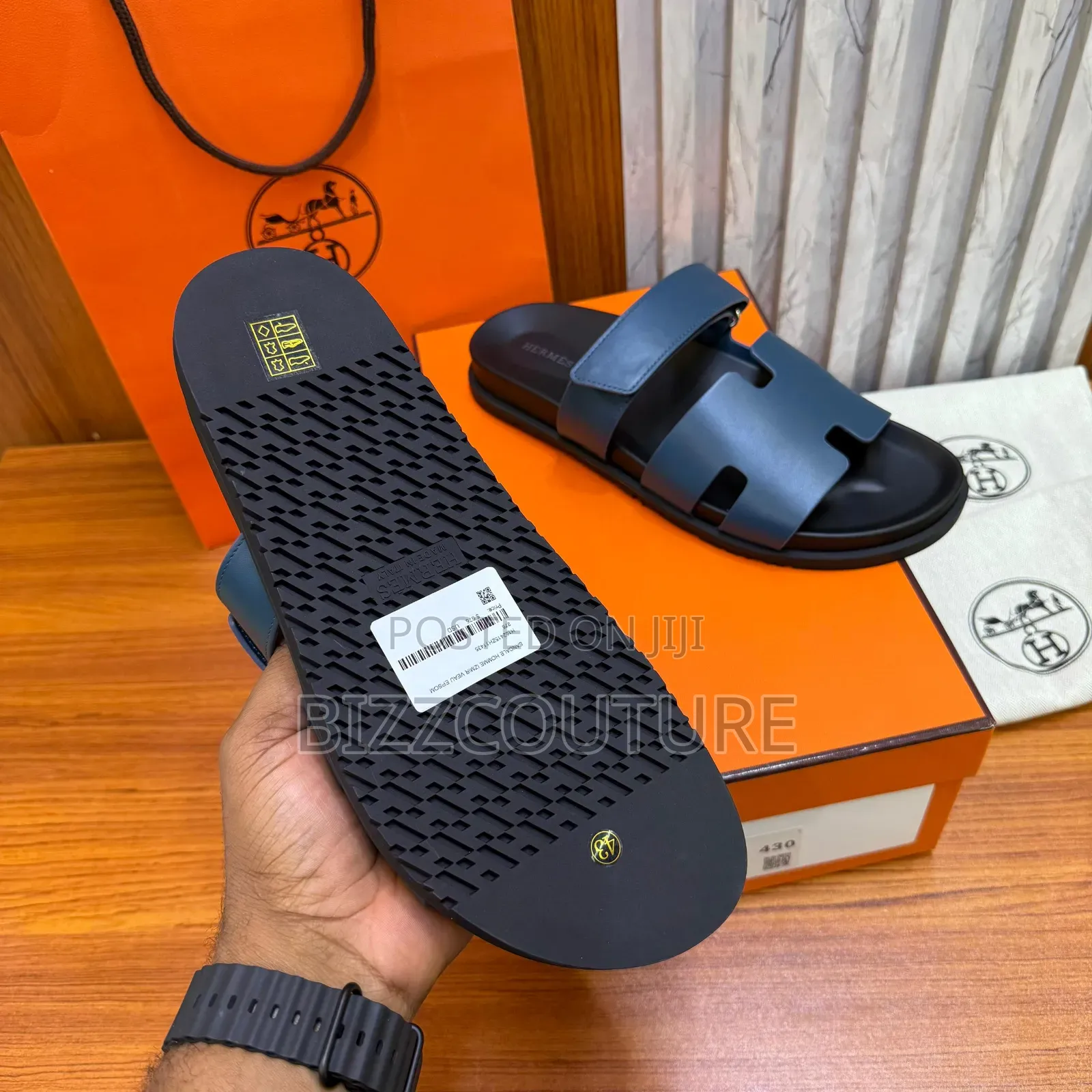 Original Hermes Slippers Available in Store