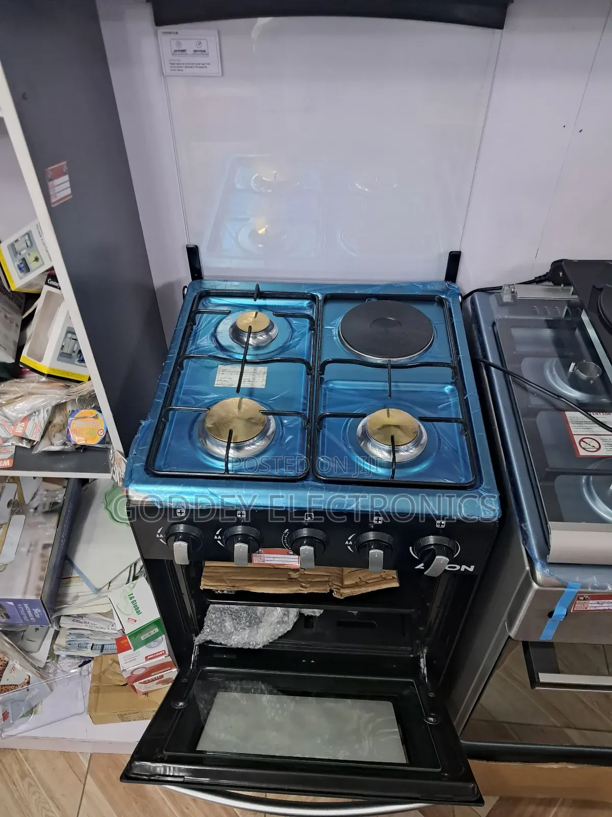 Aeon Standing Gas Cooker 3gas 1 Electric With Down Oven