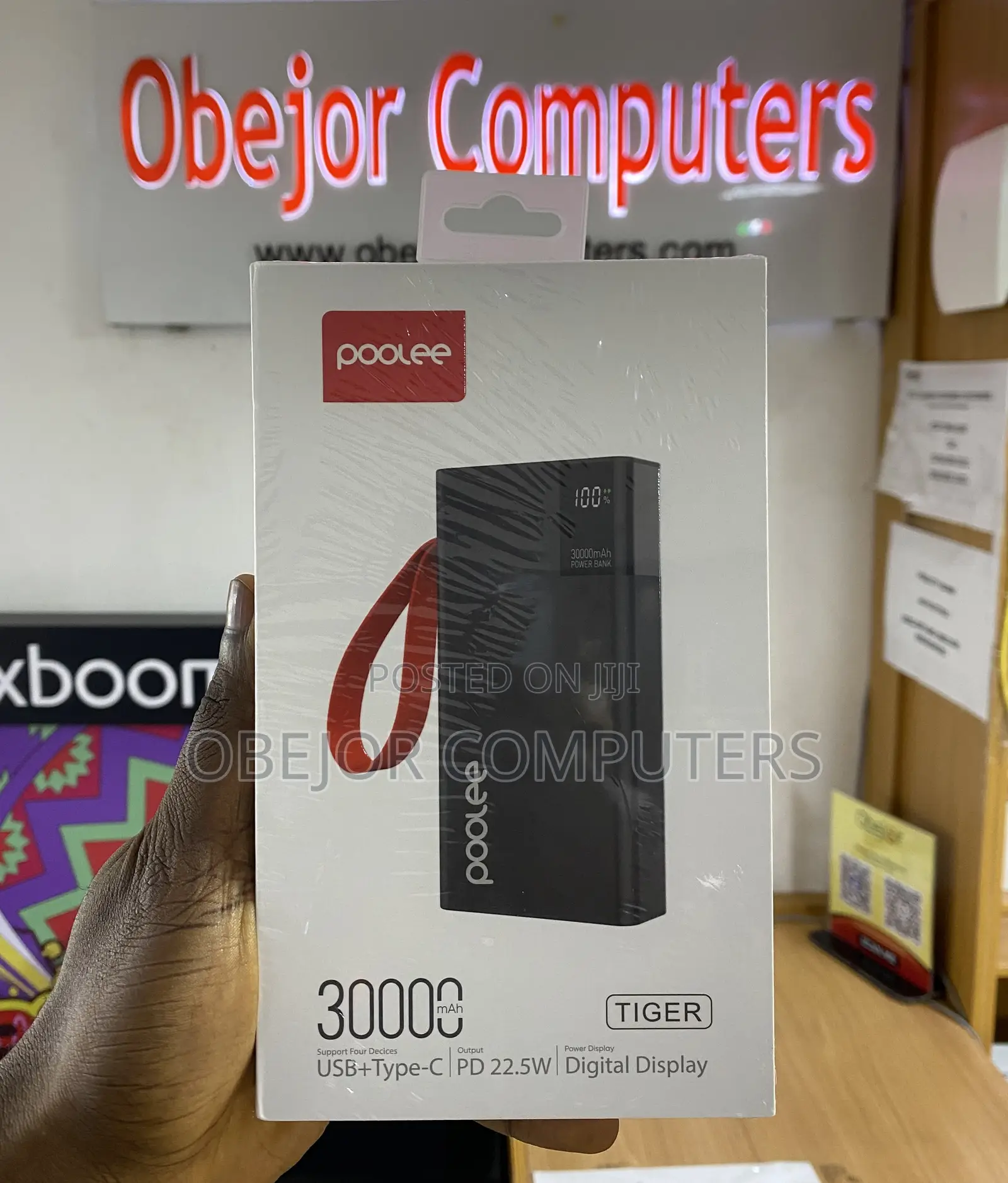Poolee Tiger- 30000mah Pd 22.5w Powerbank