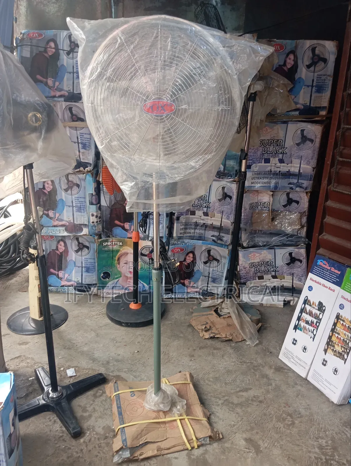 Ox 18inch Industrial Standing Fan
