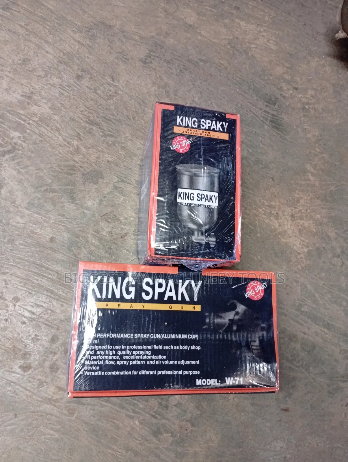 King Sparky Spray Gun Neumatic