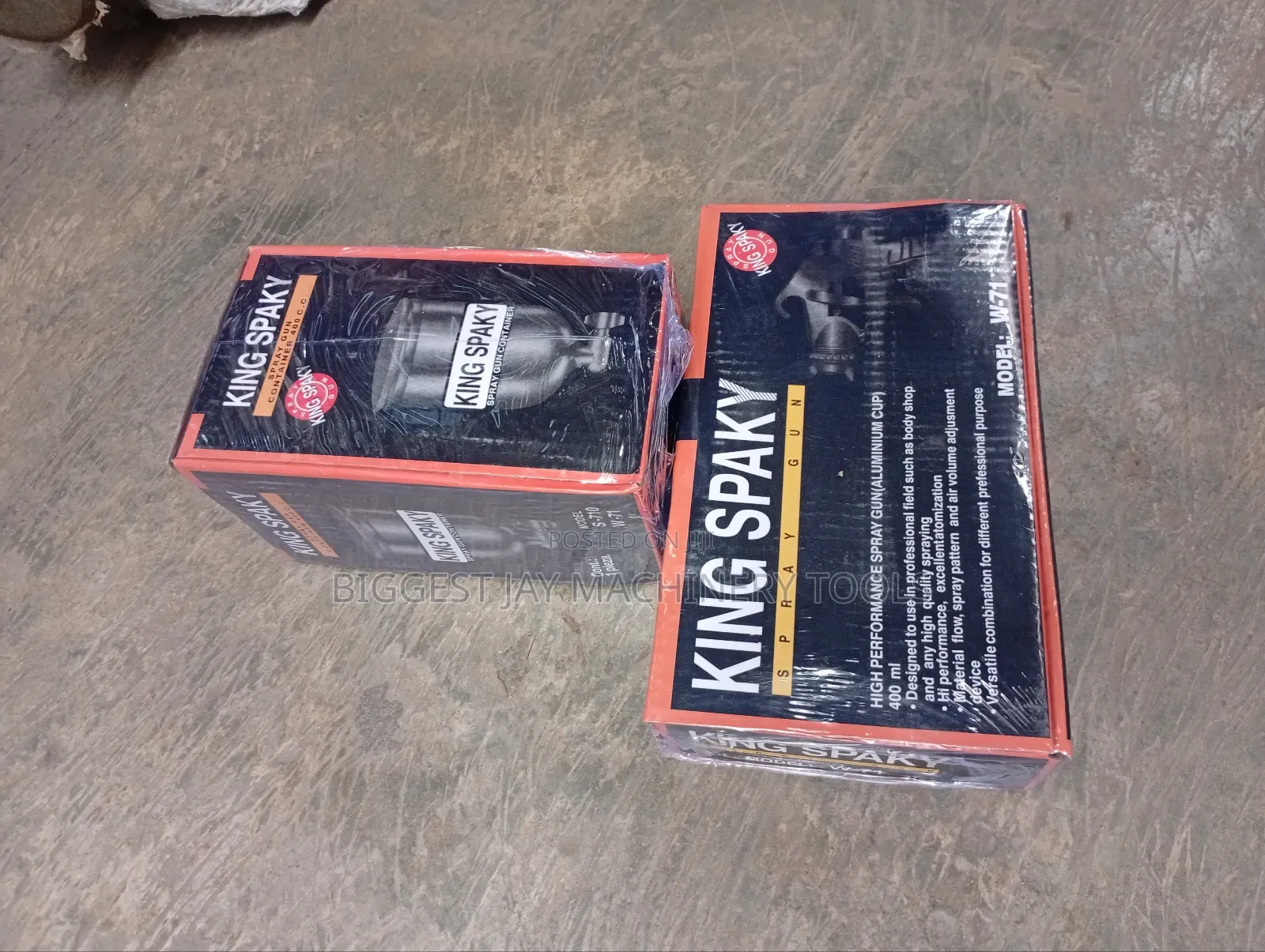 King Sparky Spray Gun Neumatic
