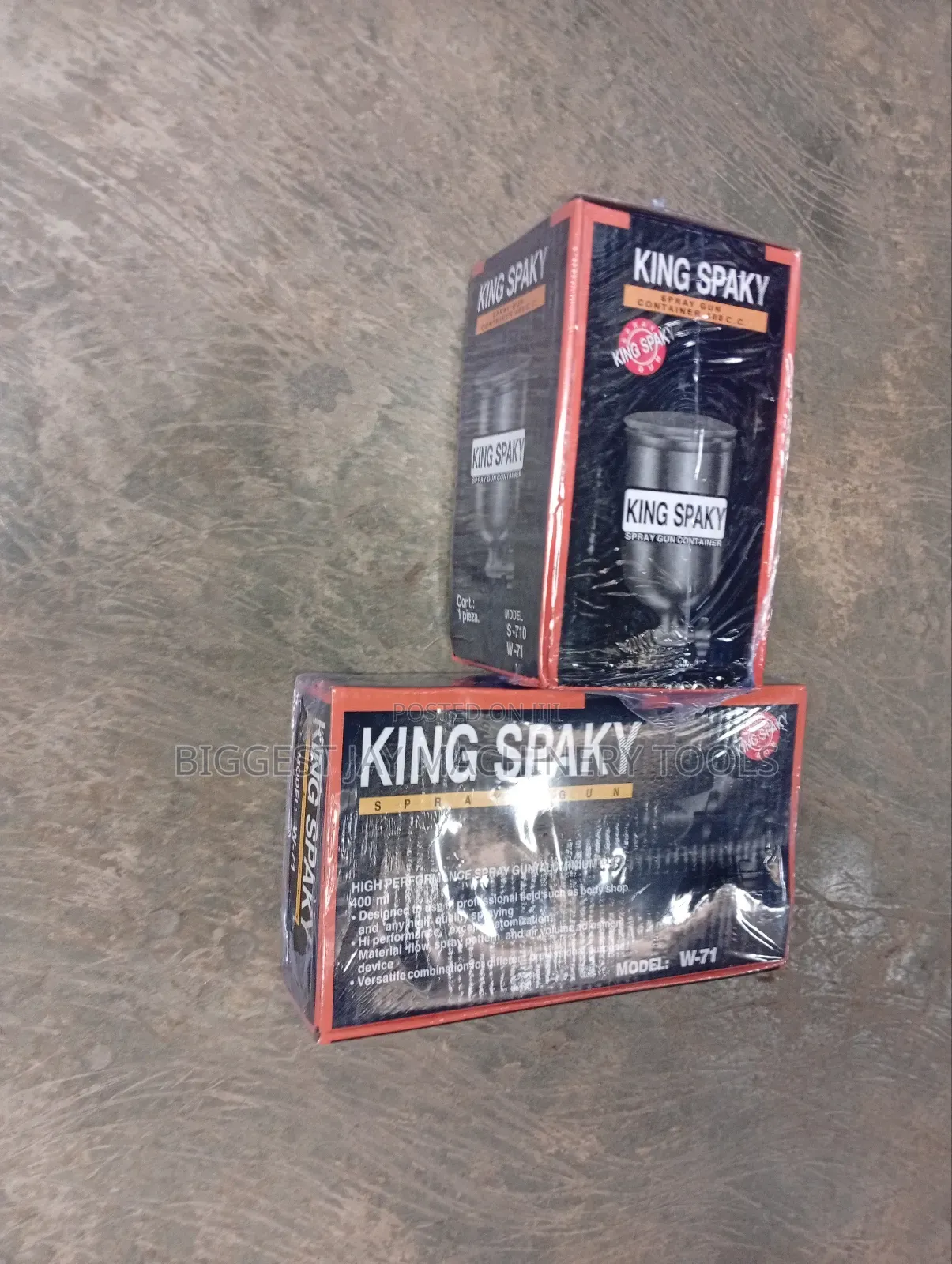 King Sparky Spray Gun Neumatic