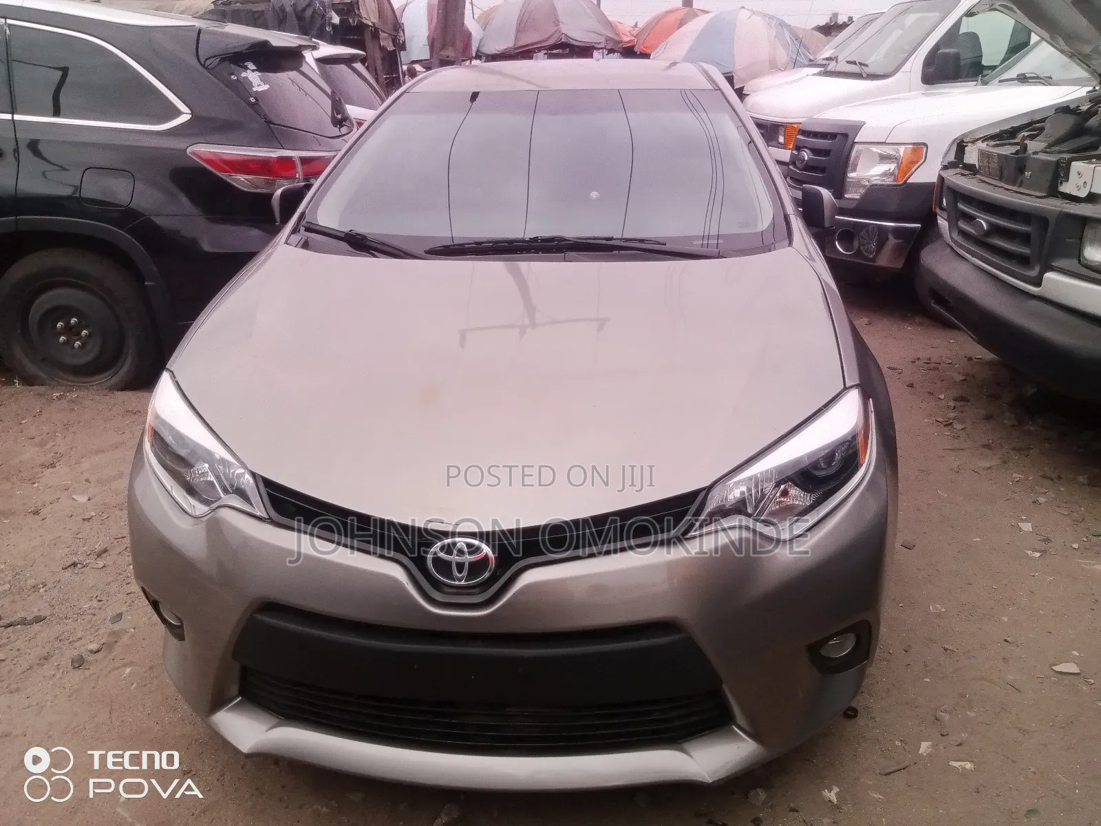 Toyota Corolla LE 4dr Sedan (1.8L 4cyl CVT) 2015 Gray