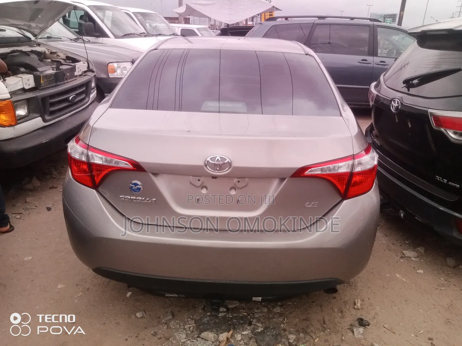 Toyota Corolla LE 4dr Sedan (1.8L 4cyl CVT) 2015 Gray