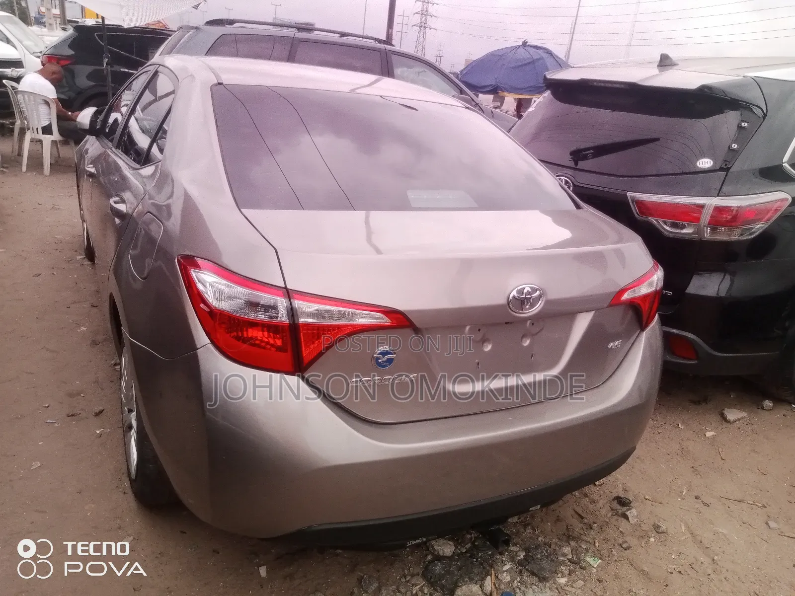 Toyota Corolla LE 4dr Sedan (1.8L 4cyl CVT) 2015 Gray