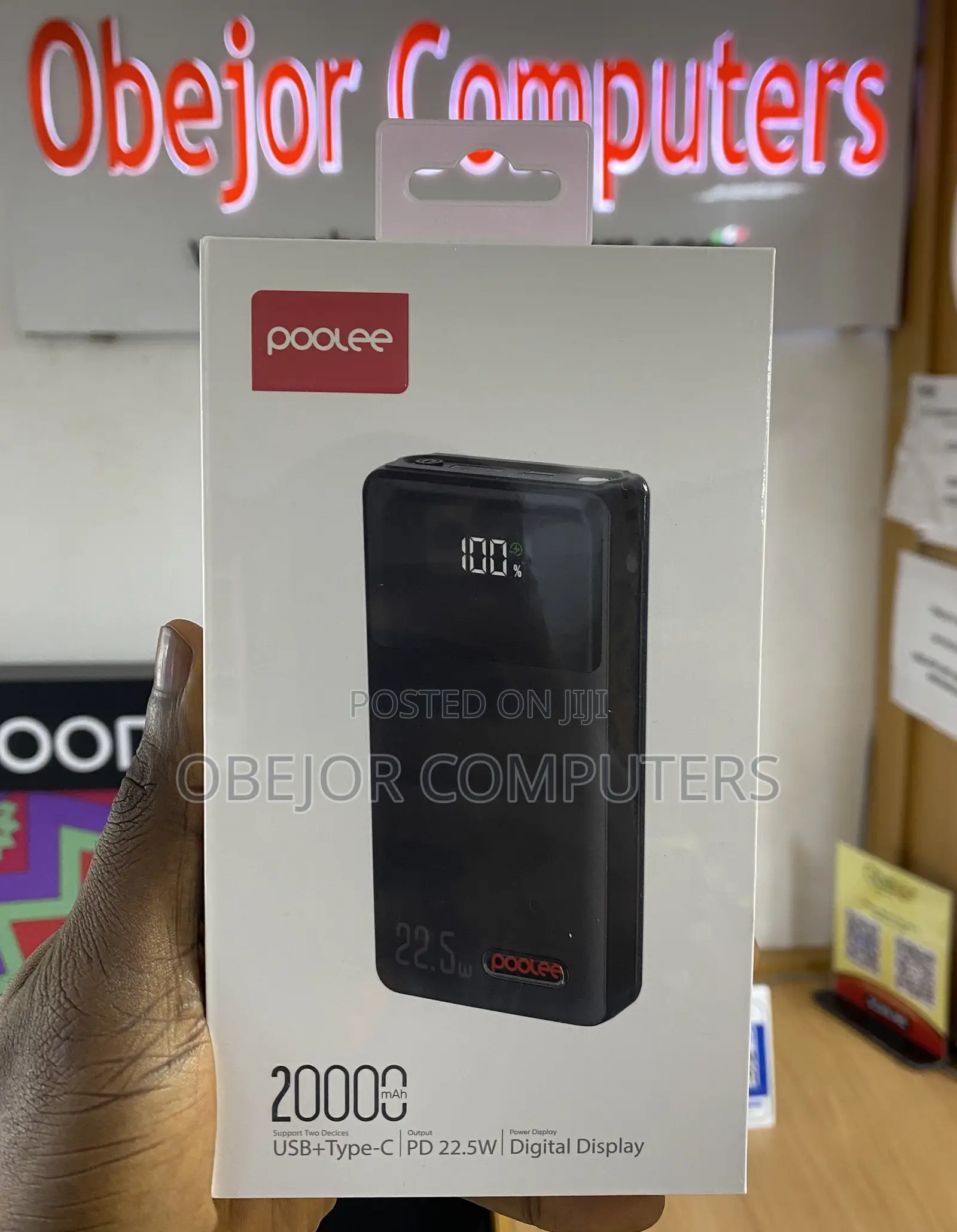 Poolee Energize20- 20000mah Pd 22.5w Powerbank