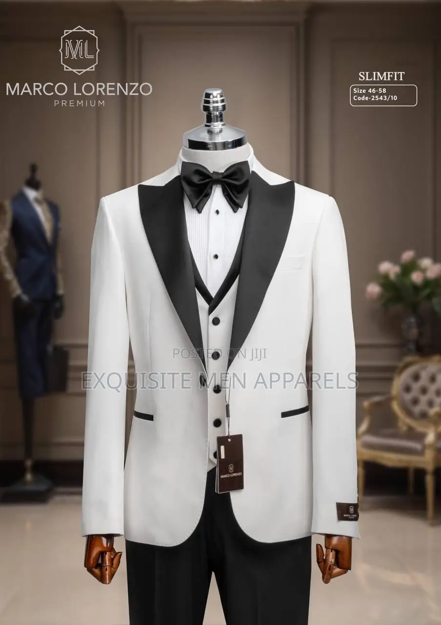 Classic High Quality Tuxedo Ramzotti Turkish Men’S Suit
