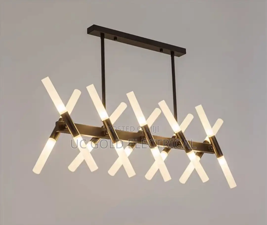 Modern Gold Black Metal G4 Led Chandelier Living Roomshades Chandelier