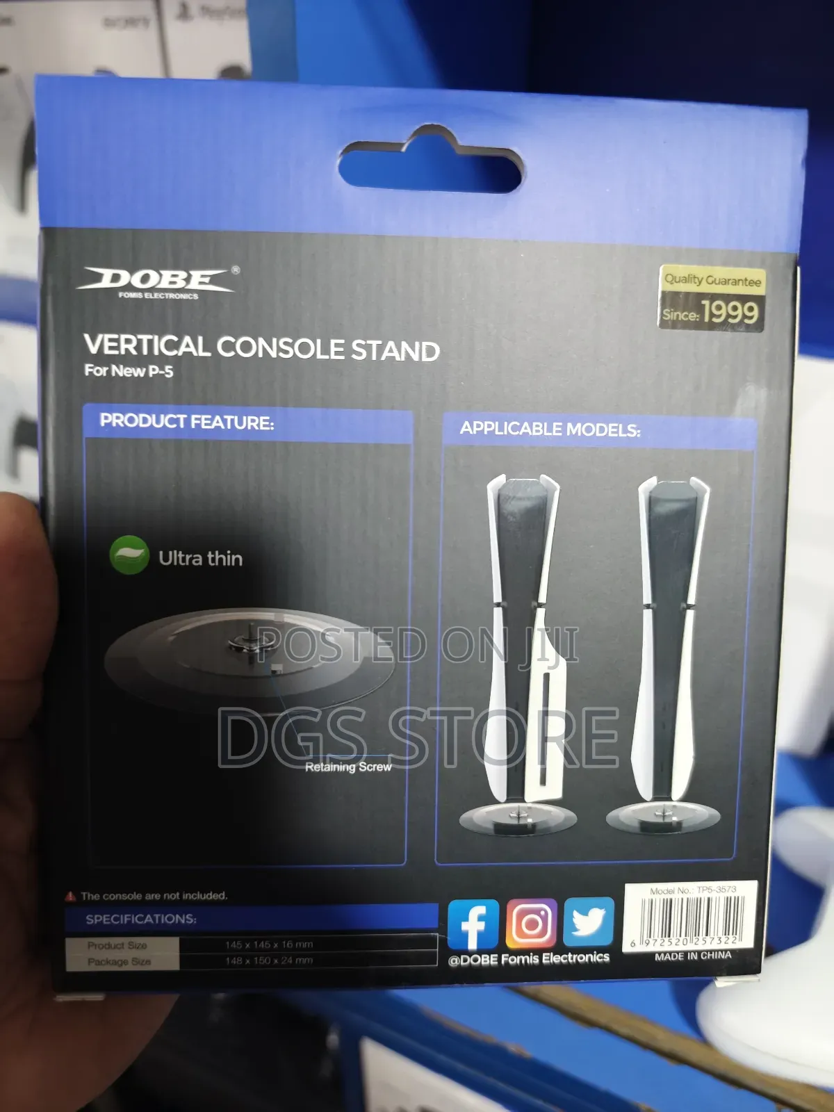 Dobe Vertical Console Stand for Ps5 Slim