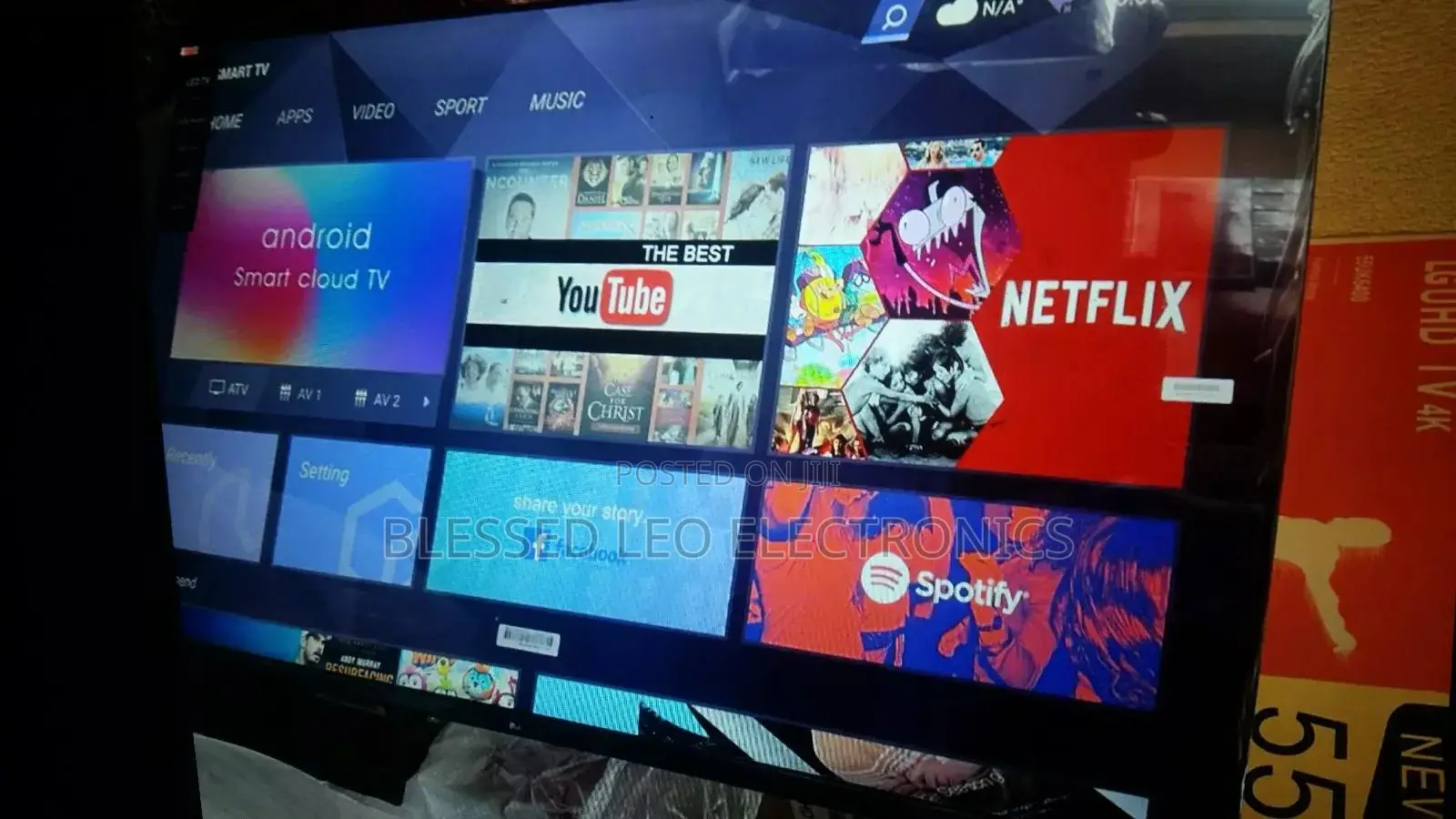 Lg 65 Inches Smart Android Cloud Tv