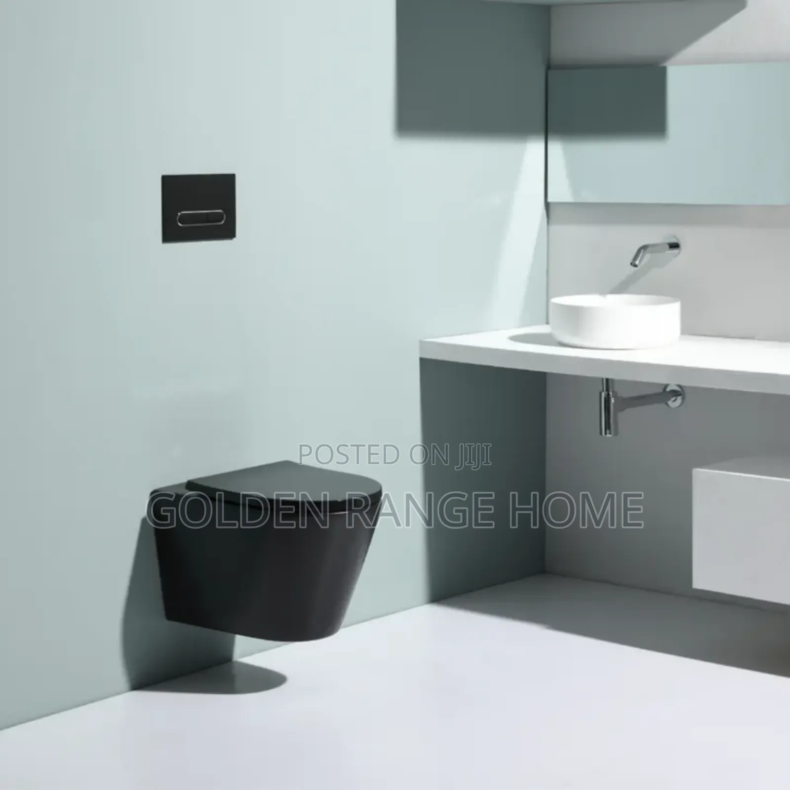 Matt Black Conceal Cistern Watercloset